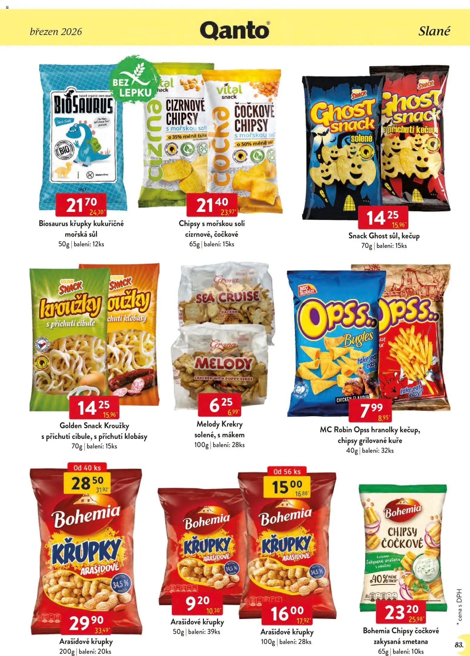 Astur & Qanto leták - Velkoobchod 03/2026 od 01.03.2026 | Strana: 83 | Produkty: Grilované kuře, Smetana, Hranolky, Kečup