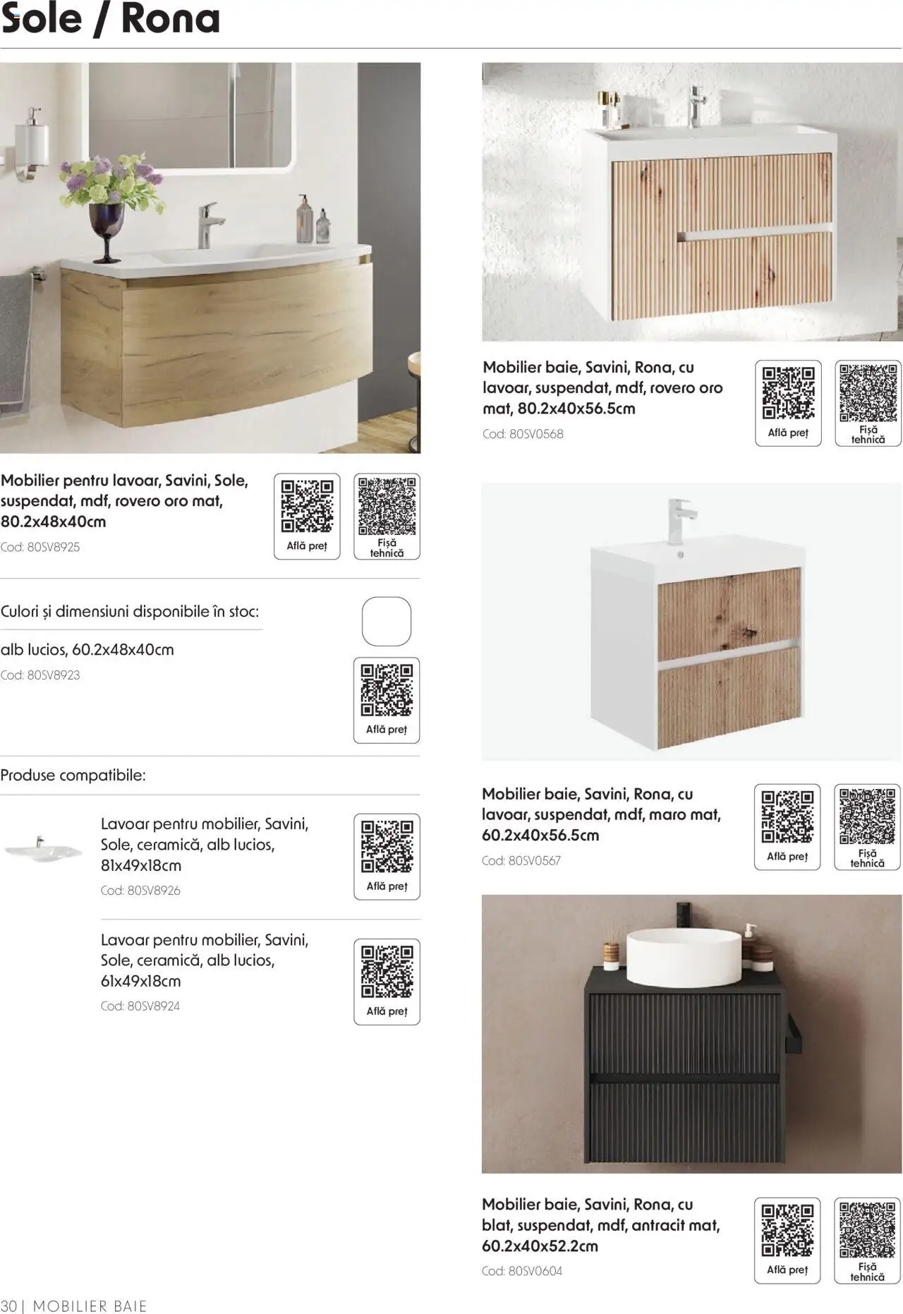 Catalog Romstal – valabil de la 25.11.2024 | Pagină: 30 | Produse: Lavoar