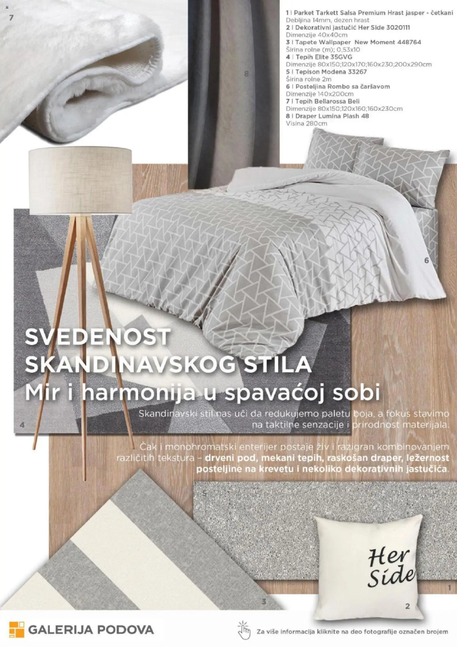 Galerija Podova katalog - važi od 01.12.2025 | Strana: 17 | Proizvode: Tepih, Posteljine