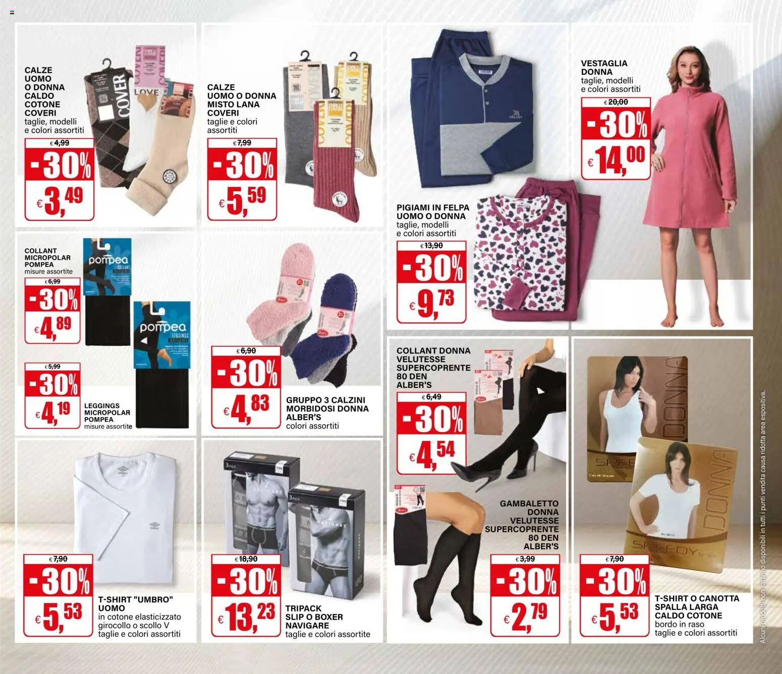 Volantino Il Gigante del 27.10.2025 | Pagina: 37 | Prodotti: Felpa, Leggings, Boxer, Collant