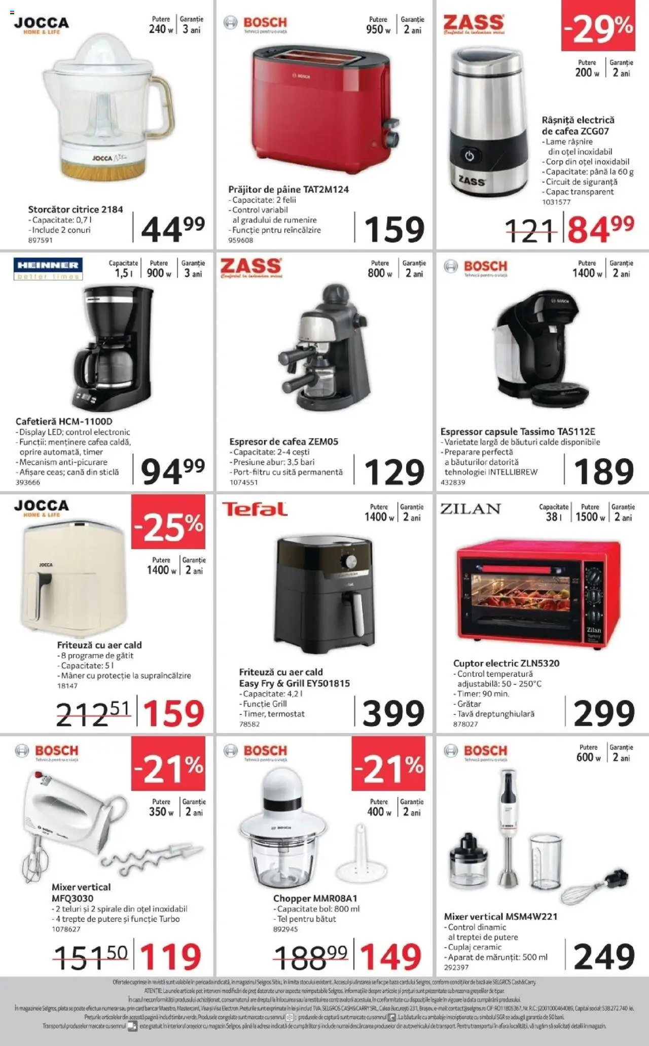 Noul catalog Selgros – valabil de la 17.10.2025 | Pagină: 24 | Produse: Ginseng, Cuptor, Grill, Sită