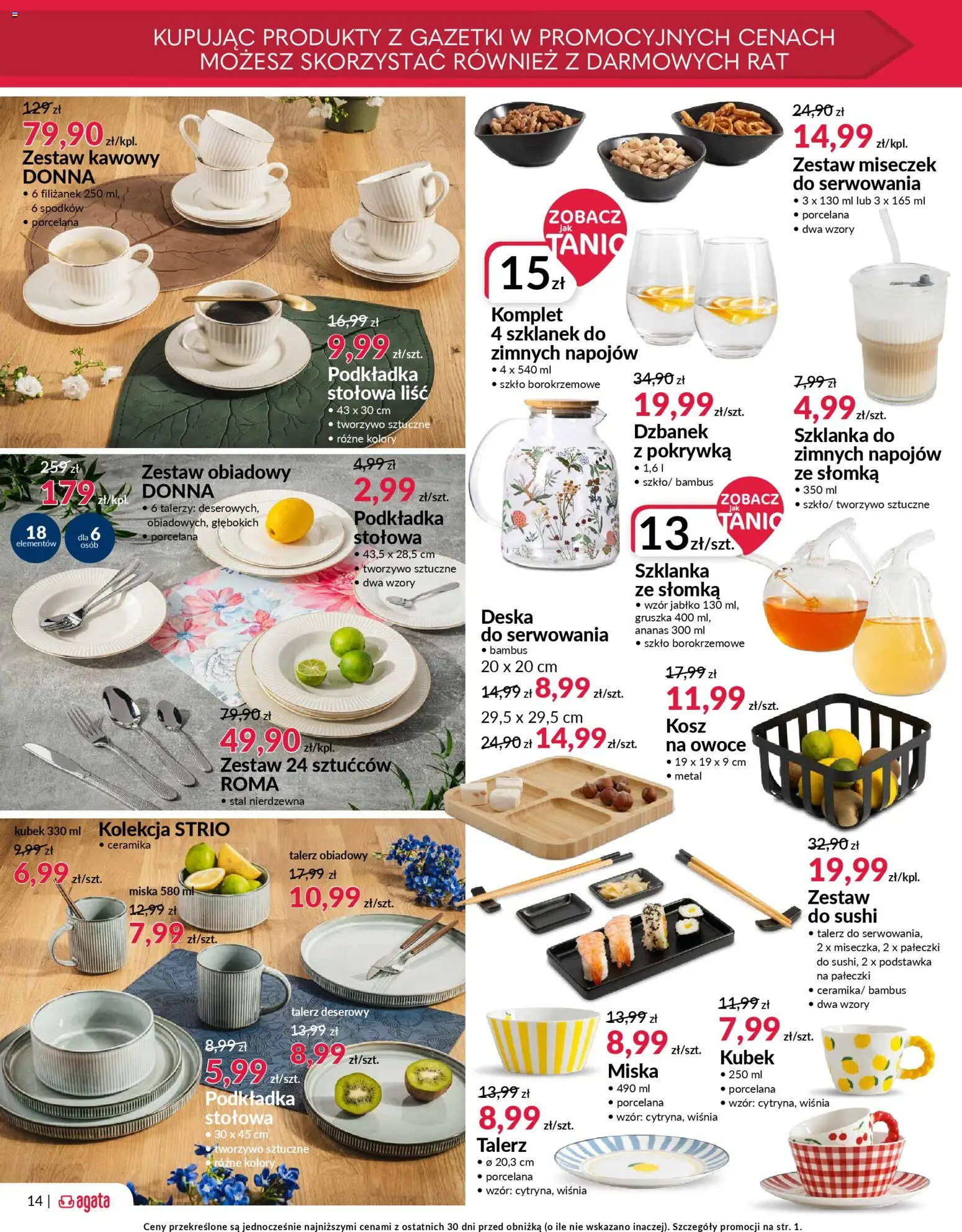 Salony Agata gazetka od 09.04.2026 | Strona: 14