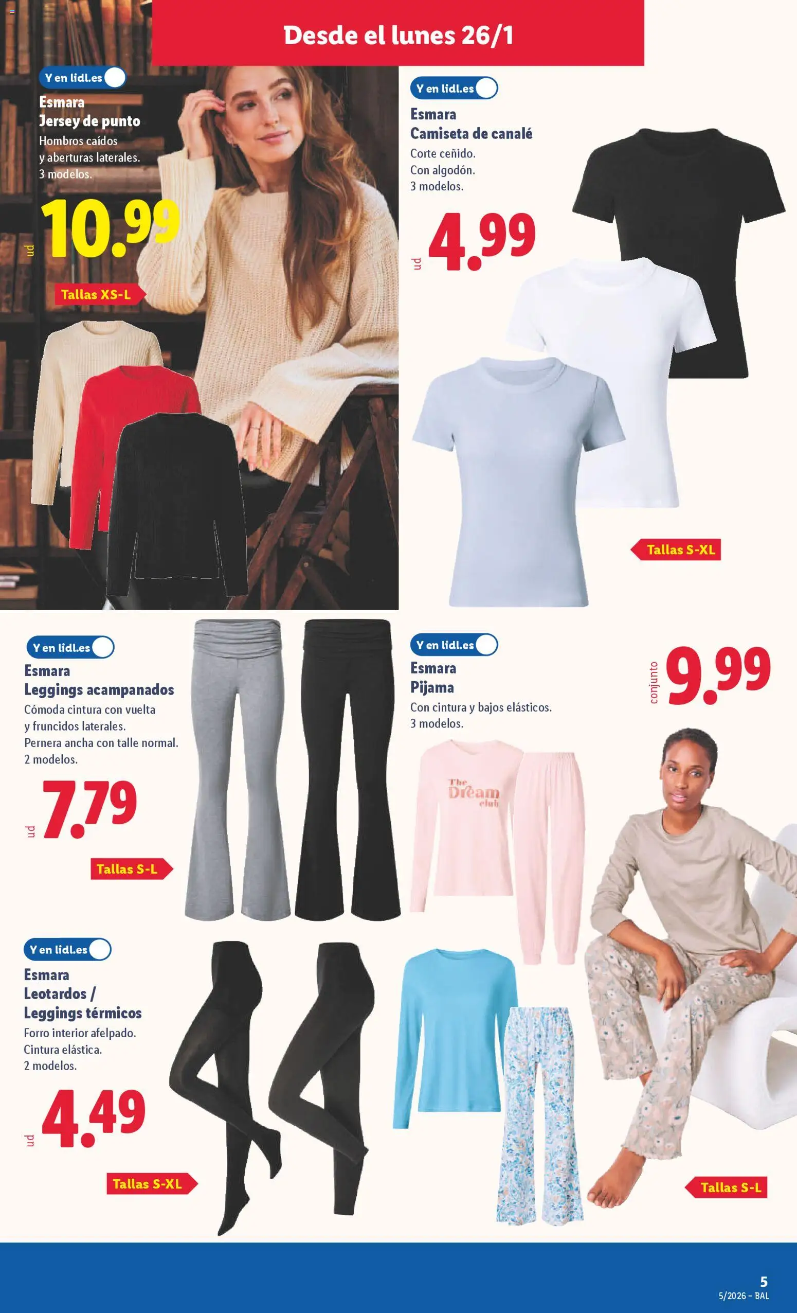 Lidl folleto de bazar │ válido desde el 26.01.2026 | Página: 7 | Productos: Pijama, Καστανή ζάχαρη