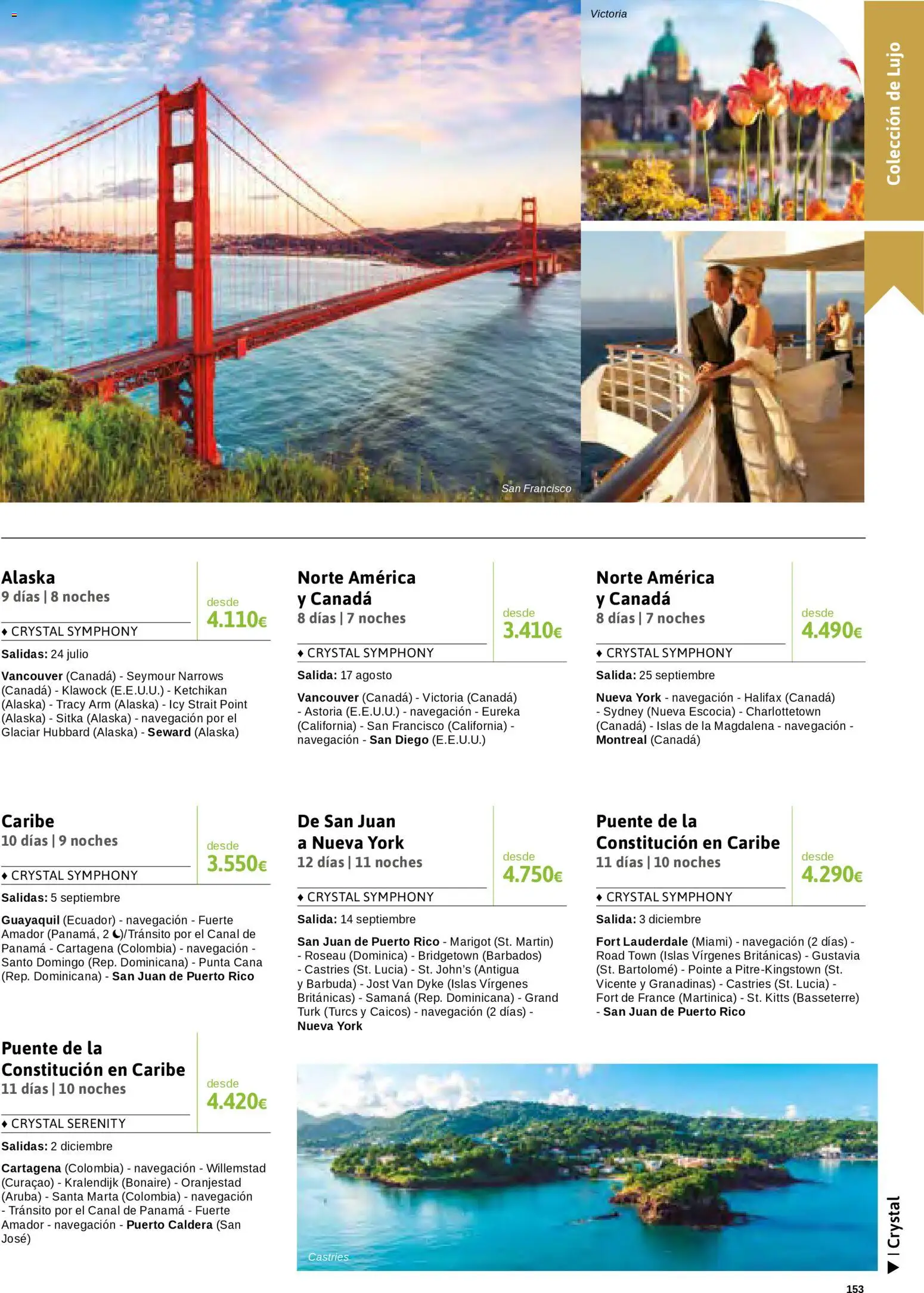 Viajes El Corte Inglés Cruceros marítimos │ válido desde el 01.01.2026 | Página: 154 | Productos: Navegación