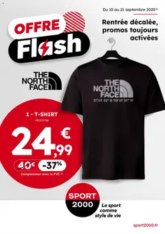 Sport 2000 - Prévisualisation de Sport 2000 Offre Flash valide à partir de 10.09.2025