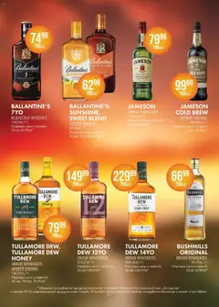 Al.Capone Gazetka od 08.09.2025 | Strona: 11 | Produkty: Jameson, Tullamore Dew, Bourbon, Finish