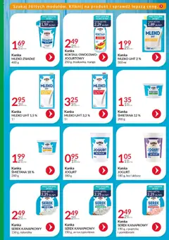 Eurocash Gazetka - Katalog Artykułów Spożywczych od 27.07.2025 | Strona: 3 | Produkty: Serek kanapkowy, Papryka, Mleko, Śmietana