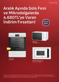 16.12.2025 tarihinden itibaren geçerli olan Arçelik kataloğu önizlemesi | Sayfa: 4 | Ürünler: Fırın, Mikrodalga fırın