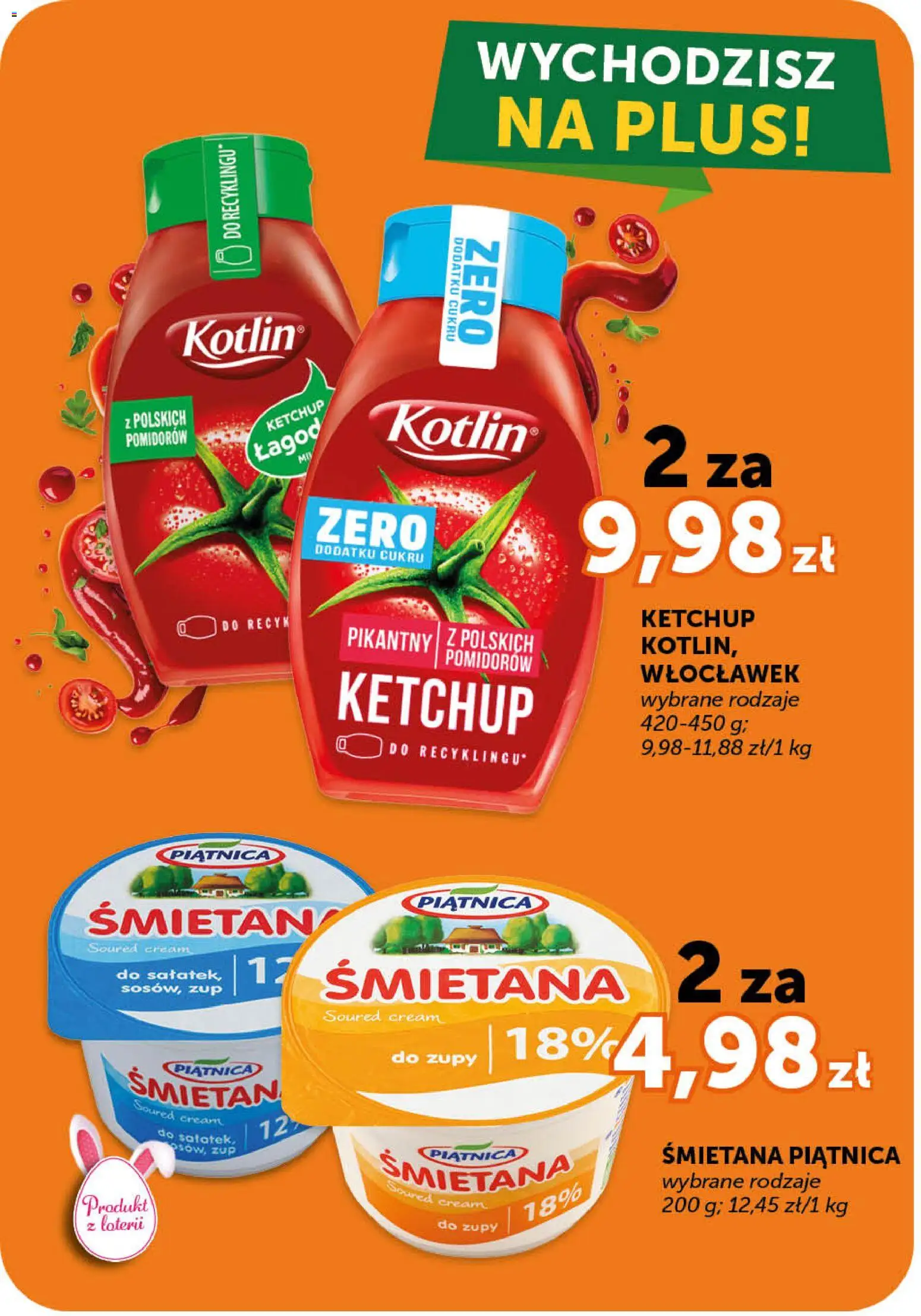 ABC gazetka - Minimarket od 09.04.2026 | Strona: 6 | Produkty: Ketchup, Śmietana