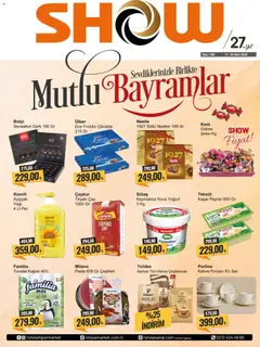 13.03.2026 tarihinden itibaren geçerli olan Show Market kataloğu önizlemesi