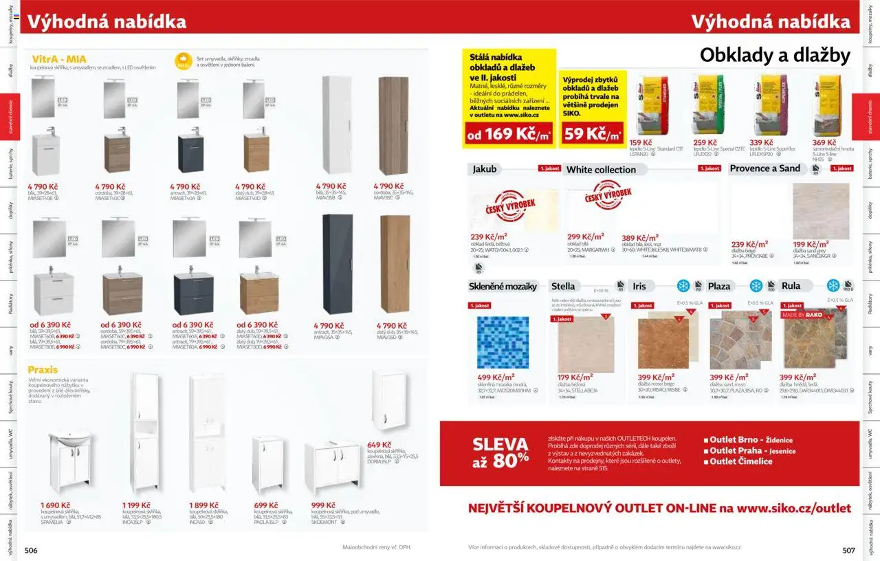 Siko koupelny katalog Koupelny 2025/2026 od 14.10.2025 | Strana: 257 | Produkty: Dlažba, Wc, LED