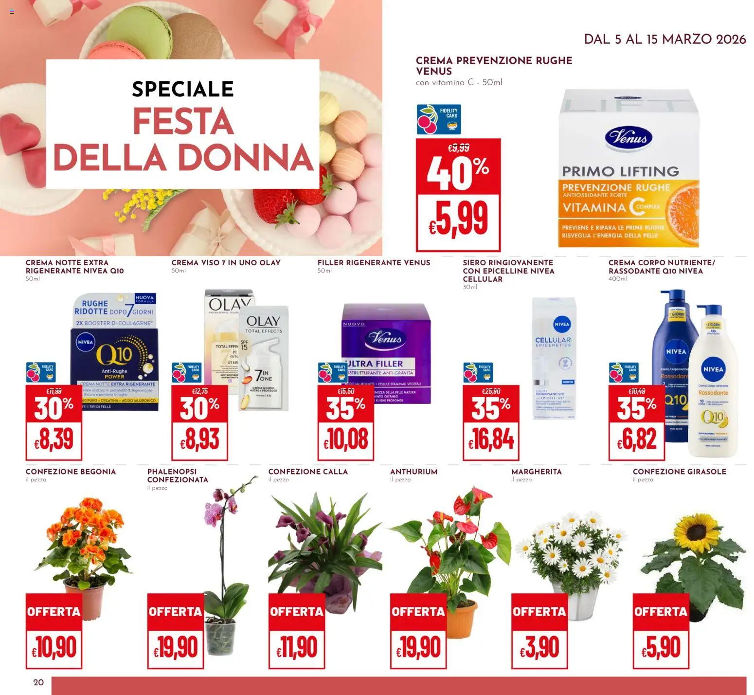 Volantino Pan del 05.03.2026 | Pagina: 20 | Prodotti: Crema, Crema viso