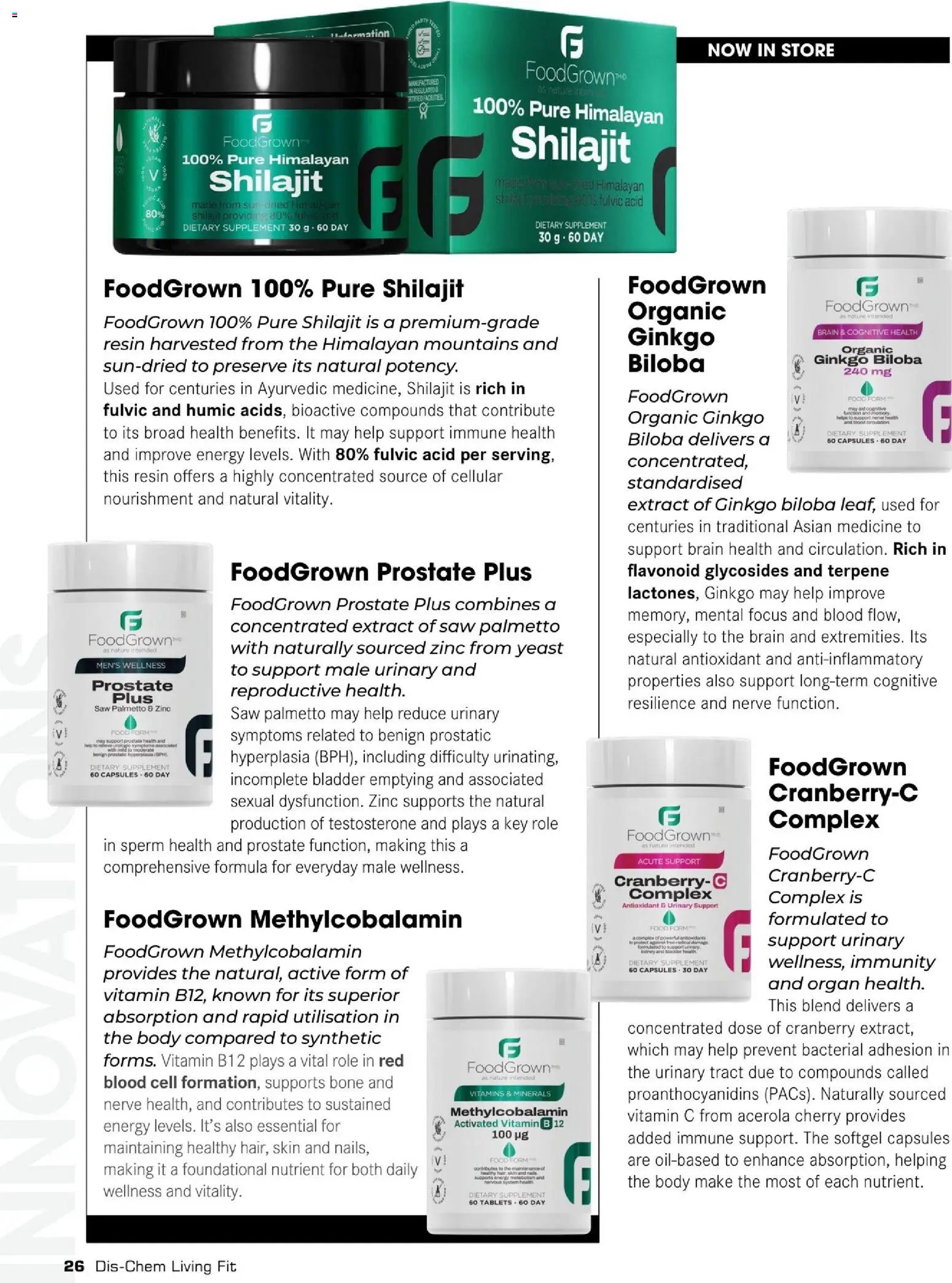 New Dis-Chem catalogue – valid from 26.11.2025 | Page: 28 | Products: Vitamins, Ham