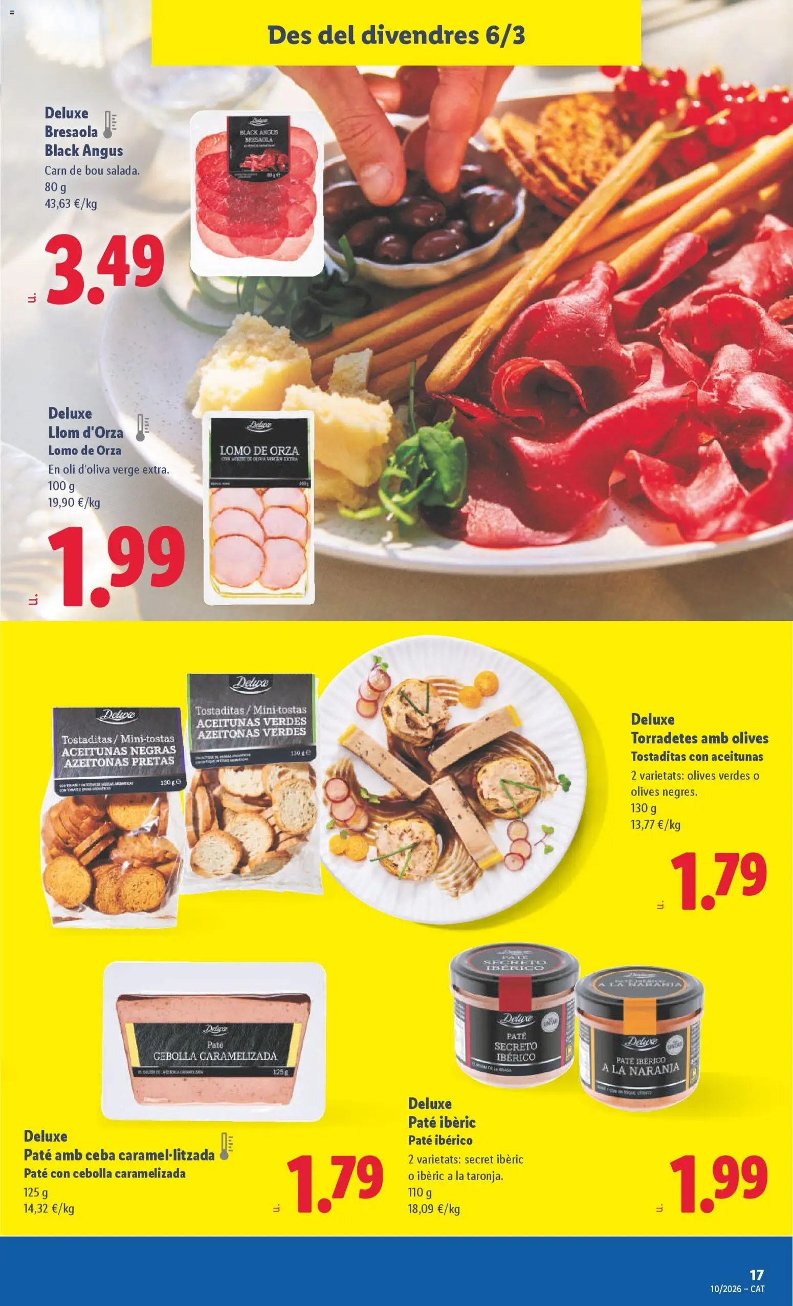 Lidl folleto │ válido desde el 02.03.2026 | Página: 39 | Productos: Paté, Παγωμένο τσάι