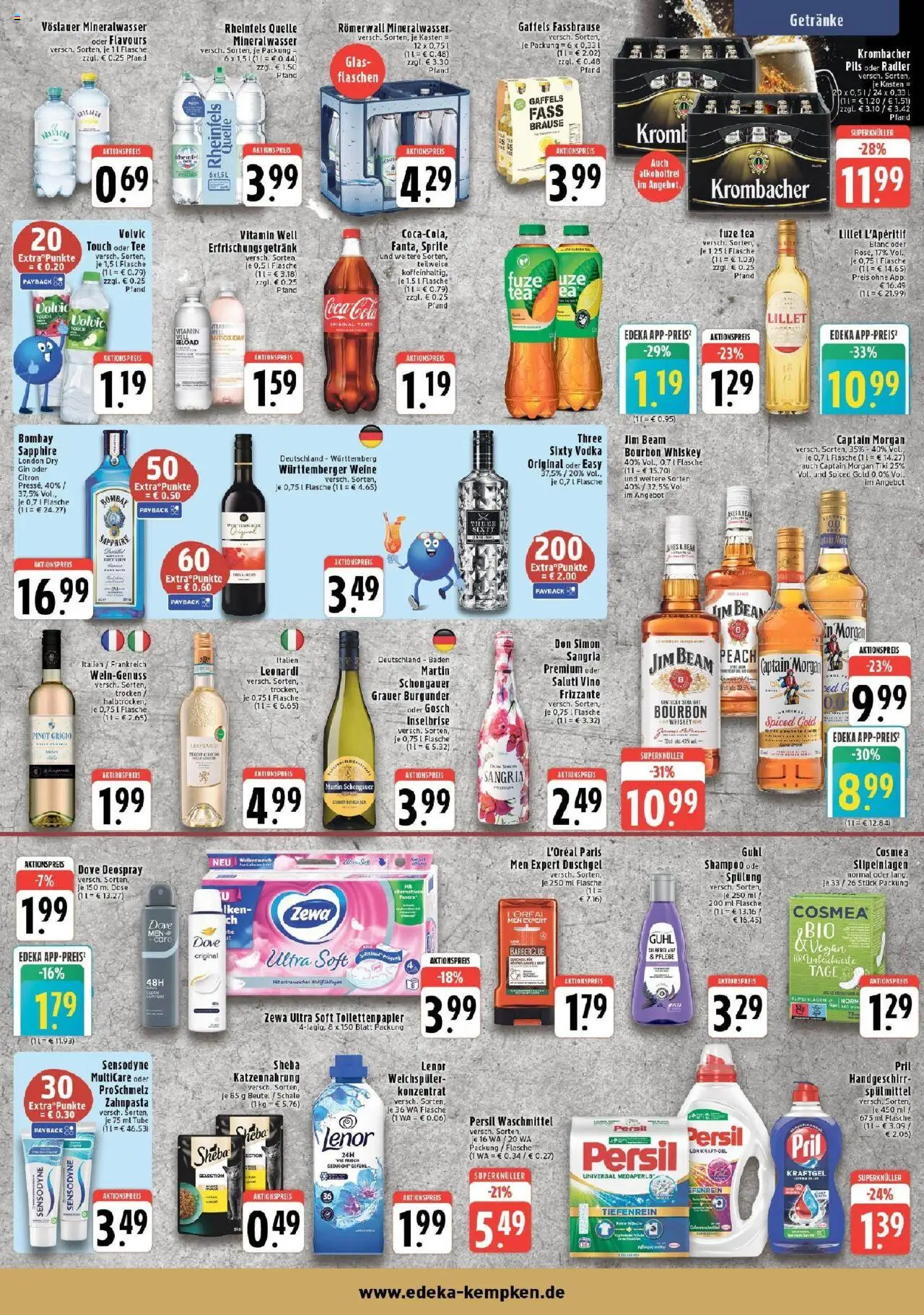 Edeka prospekt Krefeld	 - gültig ab dem 27.07.2025 | Seite: 7 | Produkte: Coca cola, Cola, Duschgel, Pril