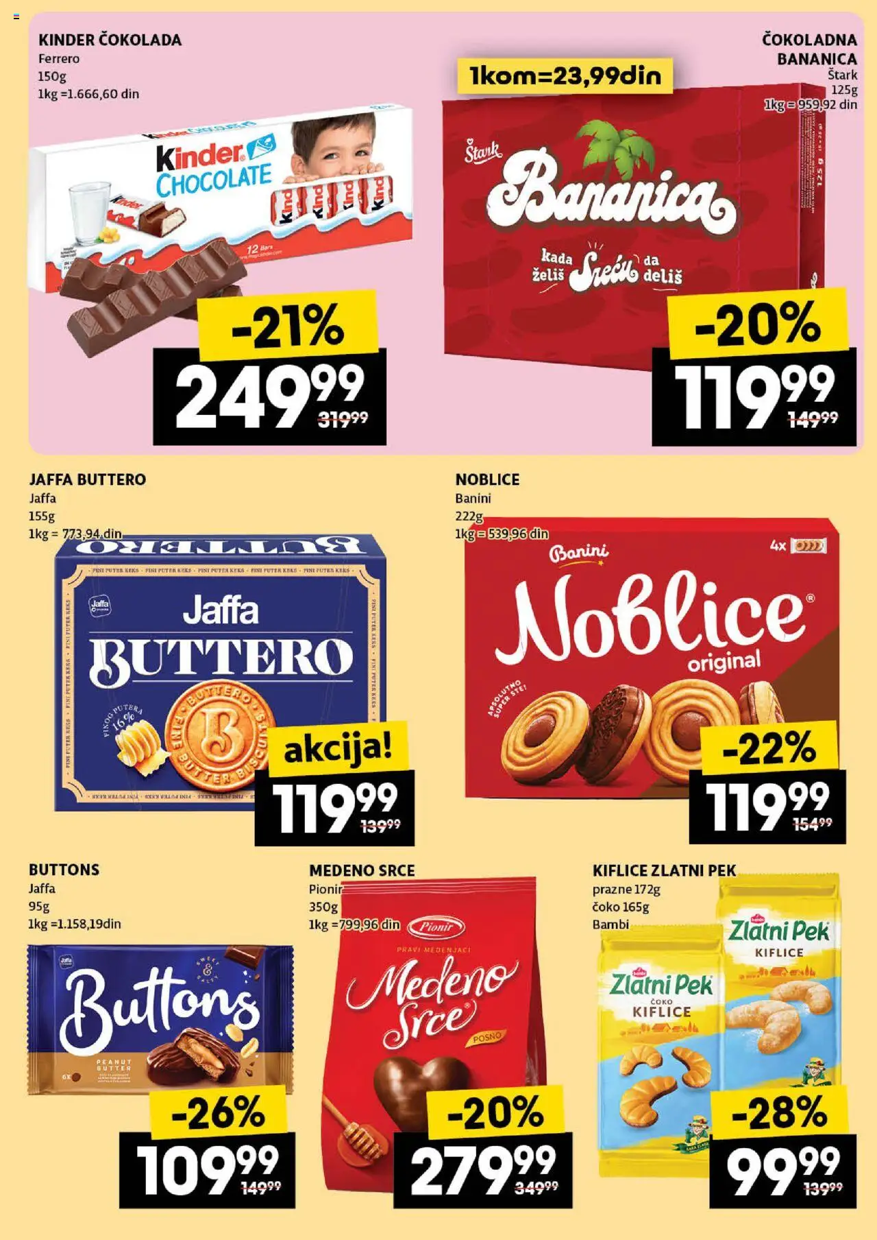 Idea katalog - važi od 24.07.2025 | Strana: 35 | Proizvode: Keks, Noblice, Puter, Medenjaci