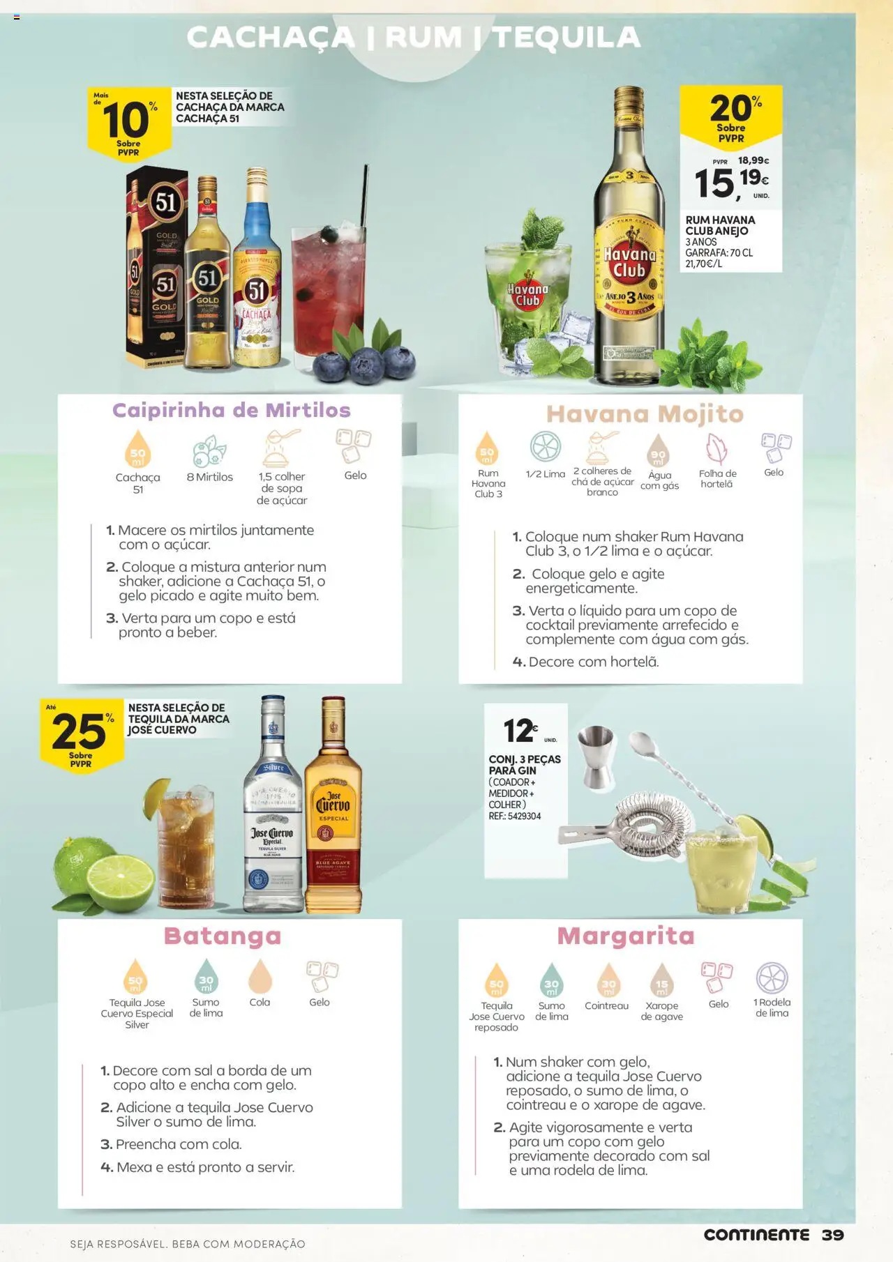 Continente - Verão │ válido de 17.06.2025 | Página: 39 | Produtos: Sal, Sopa, Colheres, Gin