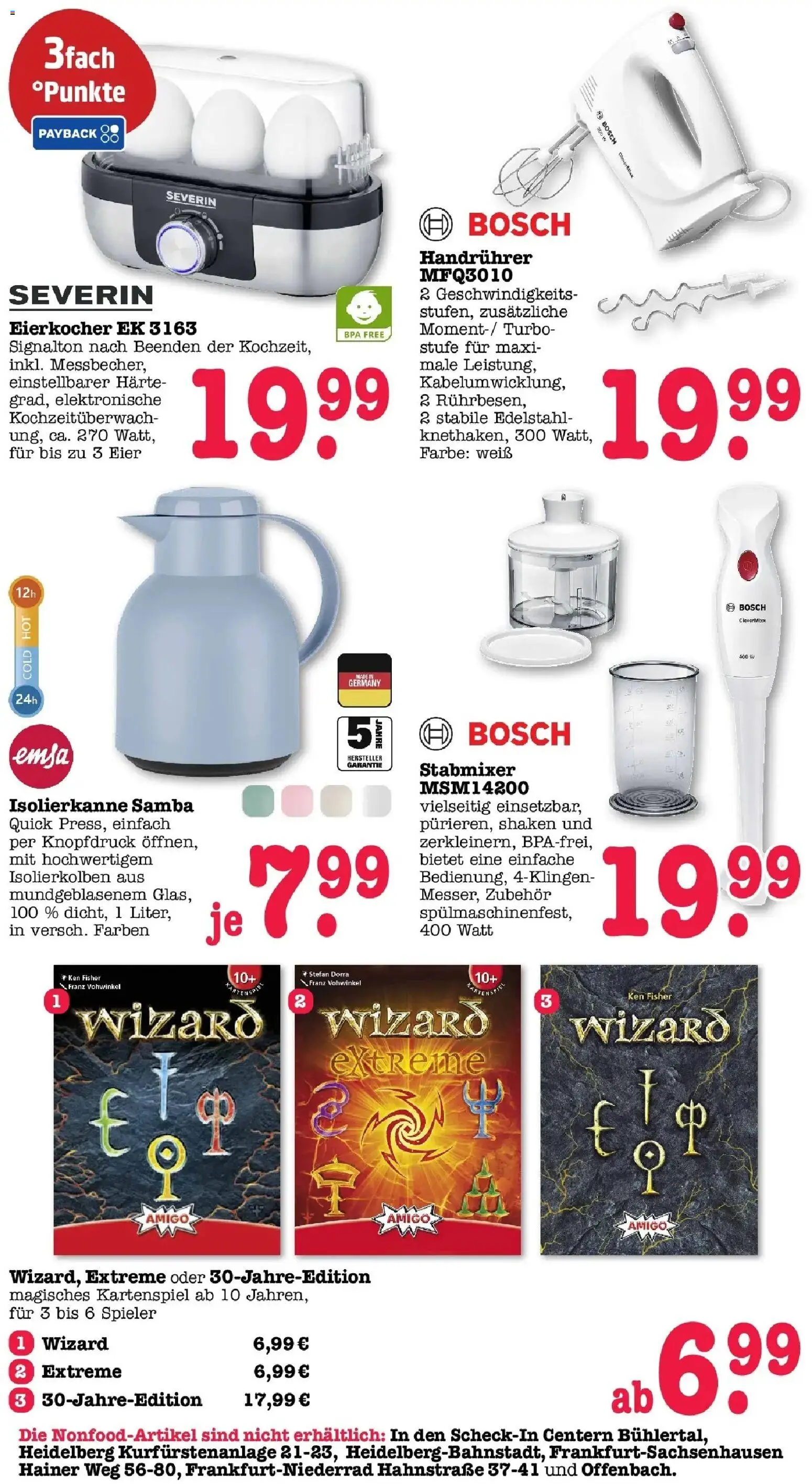 Edeka prospekt Offenbach	 – gültig ab 09.03.2026 | Seite: 58 | Produkte: Bosch, Eier, Eierkocher, Stabmixer