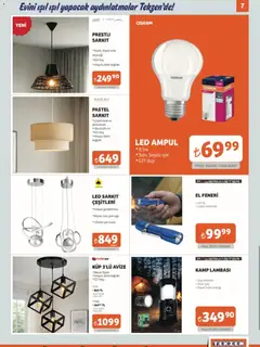 06.01.2026 tarihinden itibaren geçerli olan Tekzen kataloğu önizlemesi | Sayfa: 7 | Ürünler: Pil