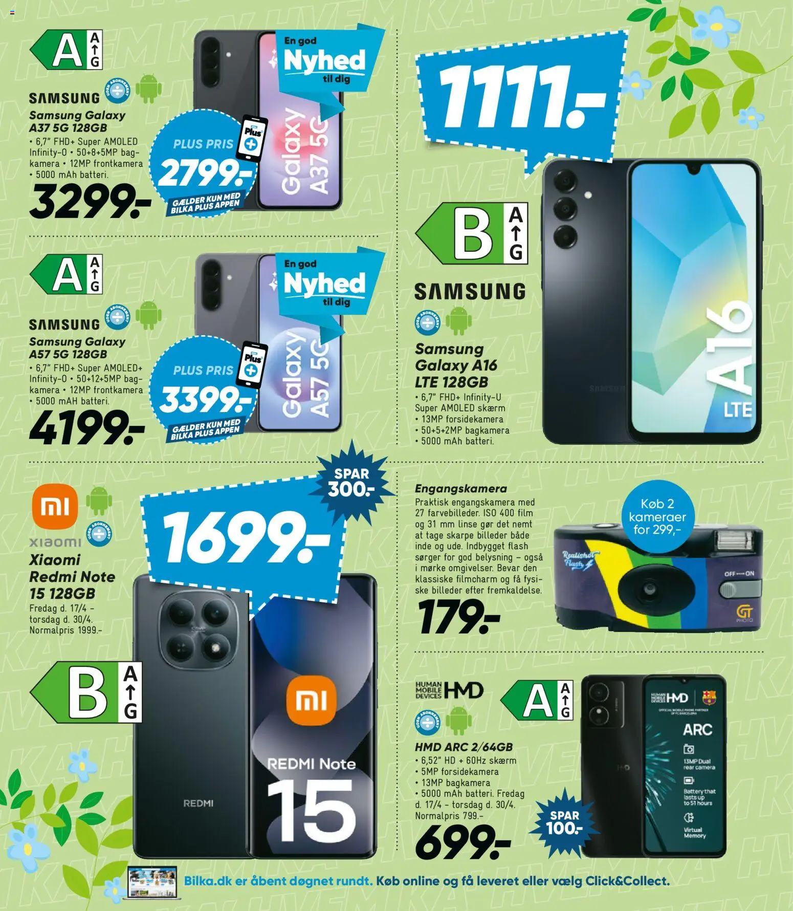 Bilka tilbudsavis – gyldig fra 17.04.2026 | Side: 40 | Produkter: Skærm, Kameraer, Kamera