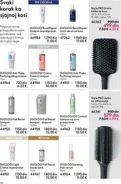 Oriflame katalog April Maj 2026 - pregled Oriflame kataloga - važi od 22.04.2026 | Strana: 128 | Proizvode: Cetka za kosu, Šampon, Piling, Tonik