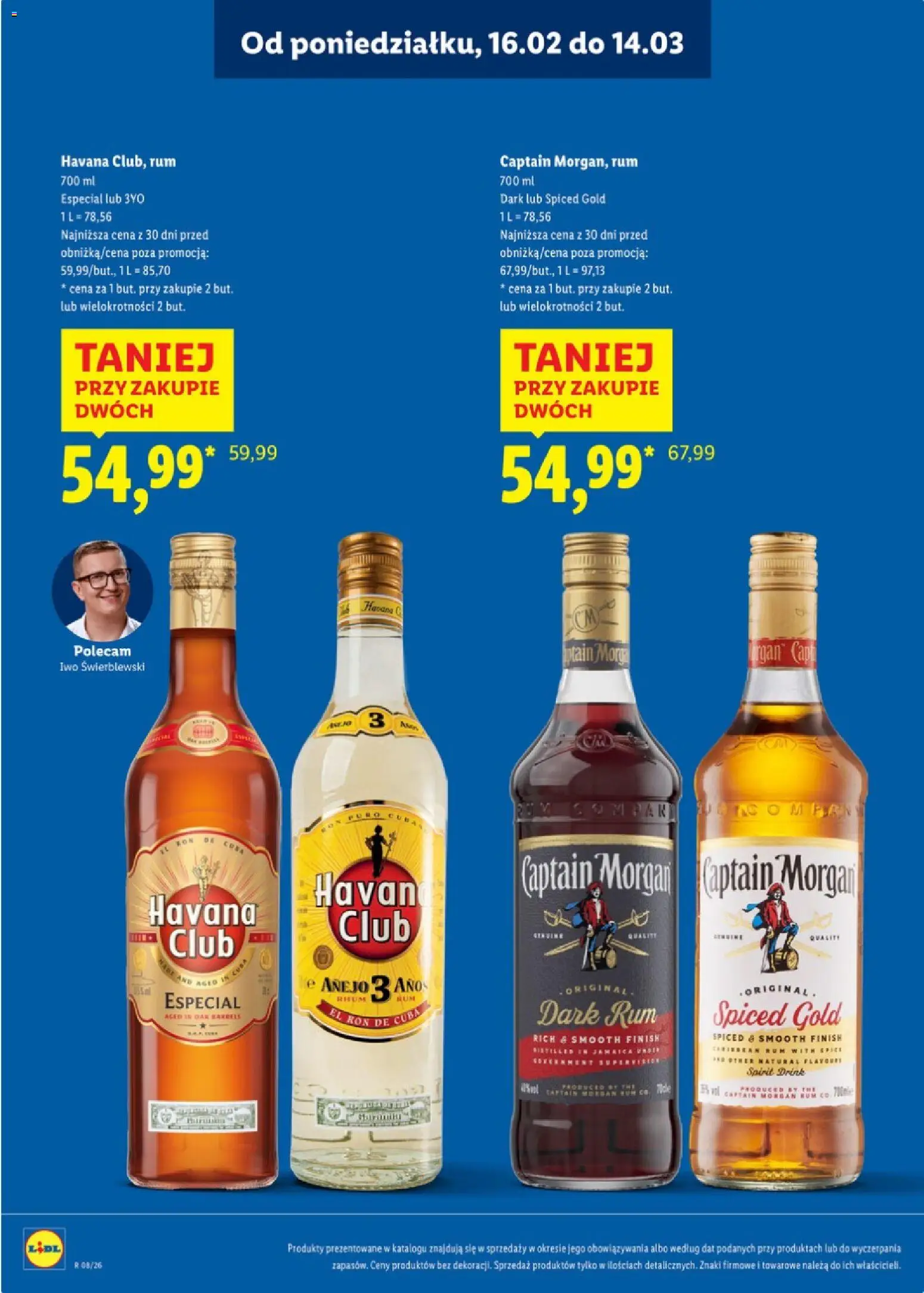 Lidl Polsko katalog - Alkoholi mocnych od 16.02.2026 | Strana: 14 | Produkty: Finish, Rum, Morgan, Captain Morgan