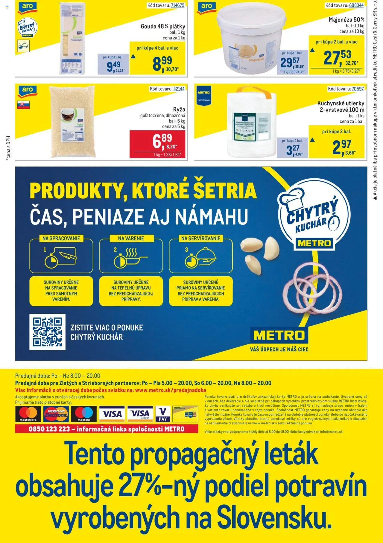 Nové Metro akcie – leták je platný od 10.09.2025 | Strana: 32 | Produkty: Ryža, Gouda