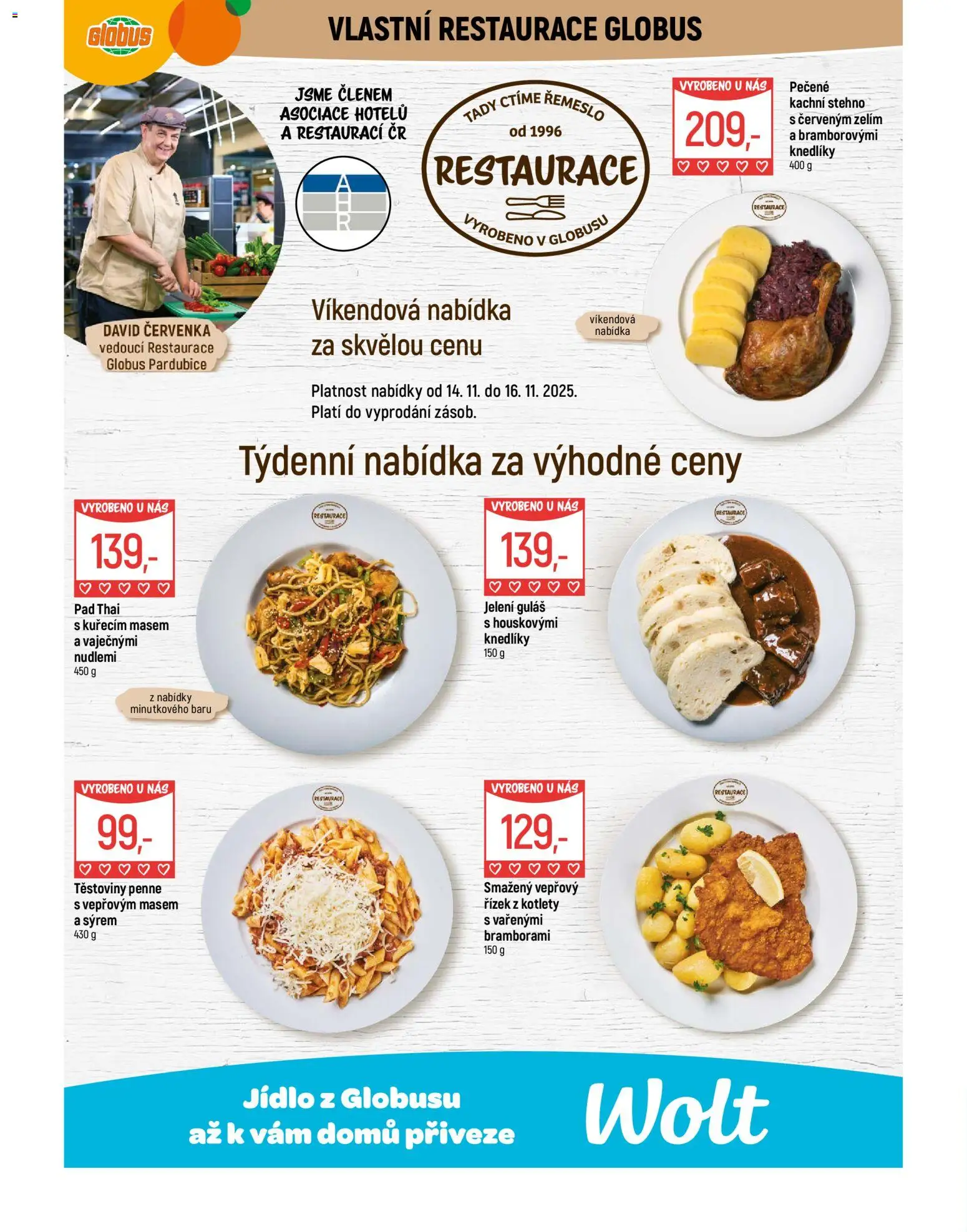 Globus leták - Pardubice od 12.11.2025 | Strana: 7 | Produkty: Penne, Globus, Těstoviny, Guláš