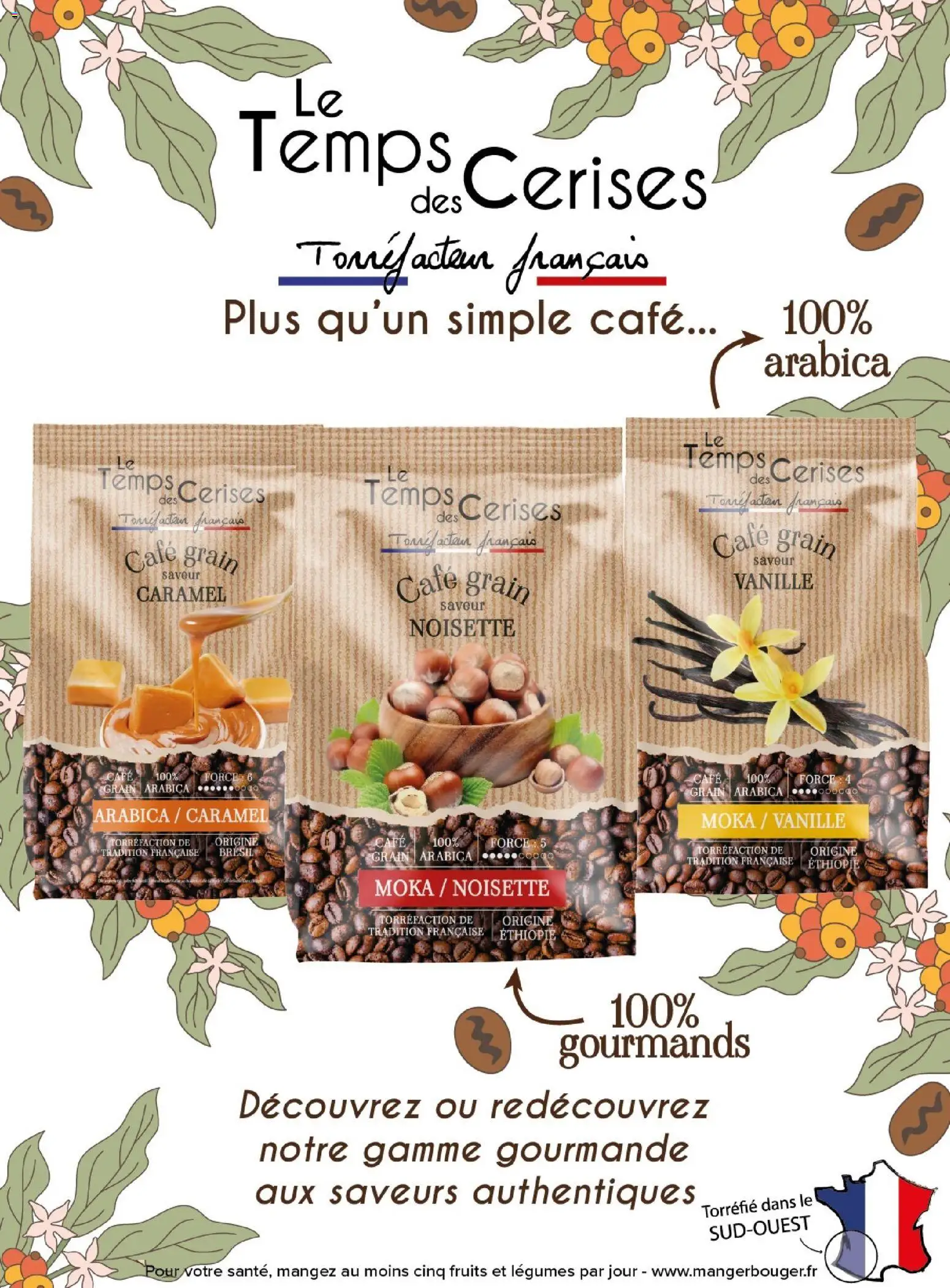 {H1} | Page: 48 | Produits: Noisette, Cerises, Café