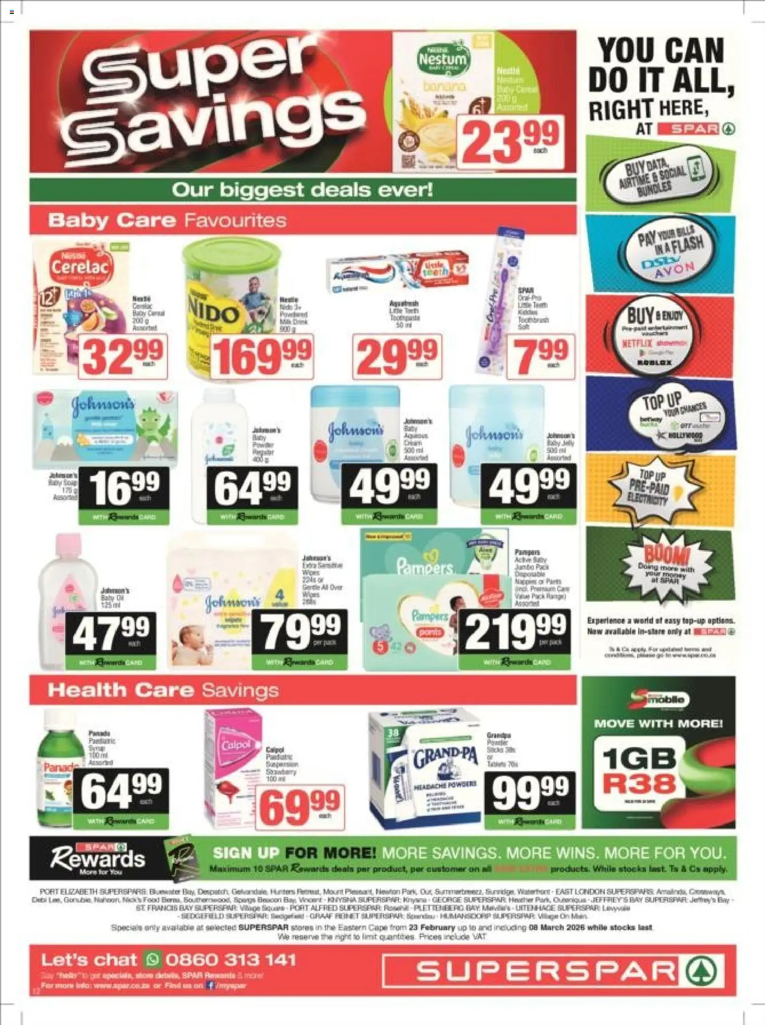 New Superspar catalogue – valid from 23.02.2026 | Page: 9 | Products: Powder