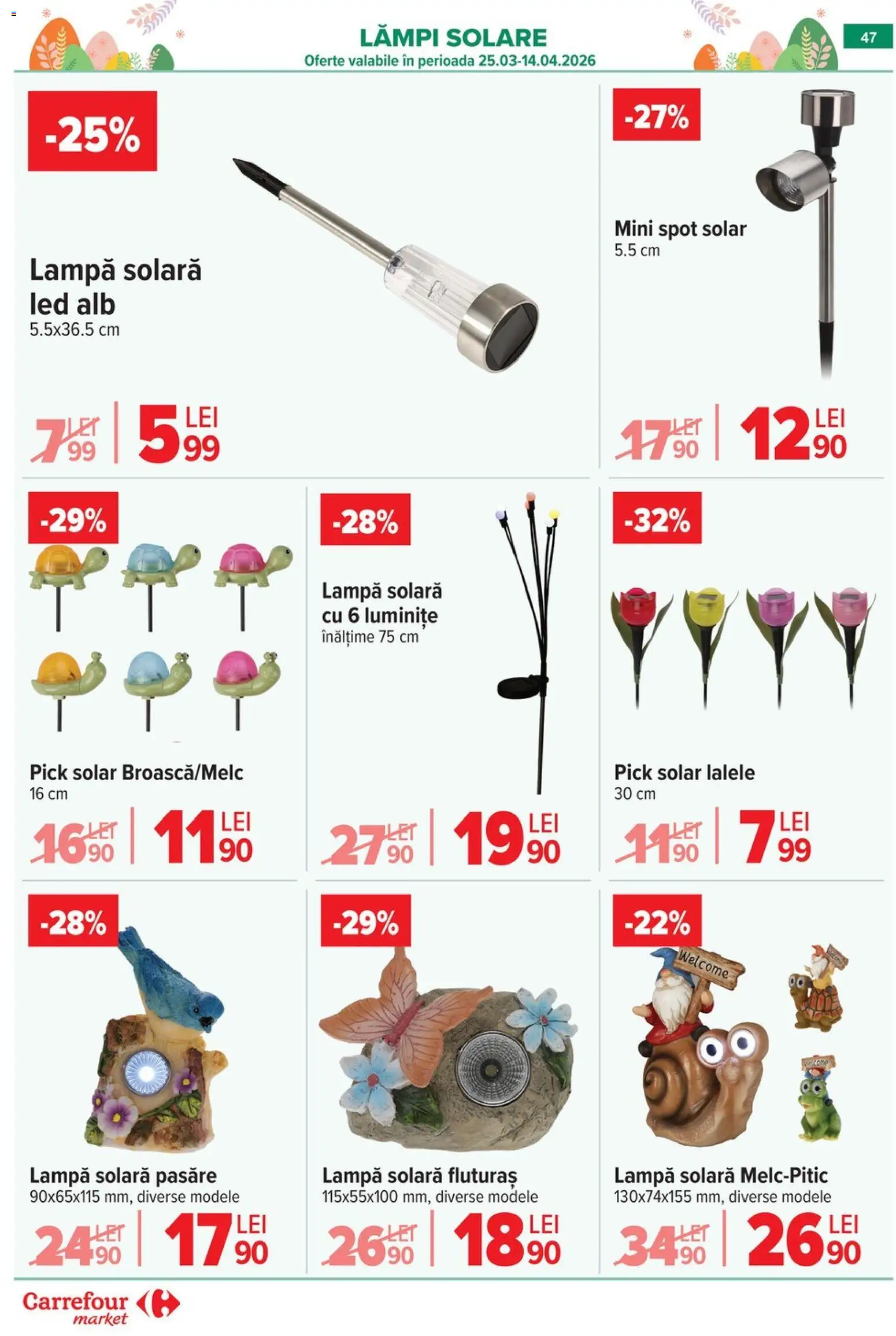 Noul catalog Carrefour – valabil de la 06.04.2026 | Pagină: 52 | Produse: Babak, Lampă