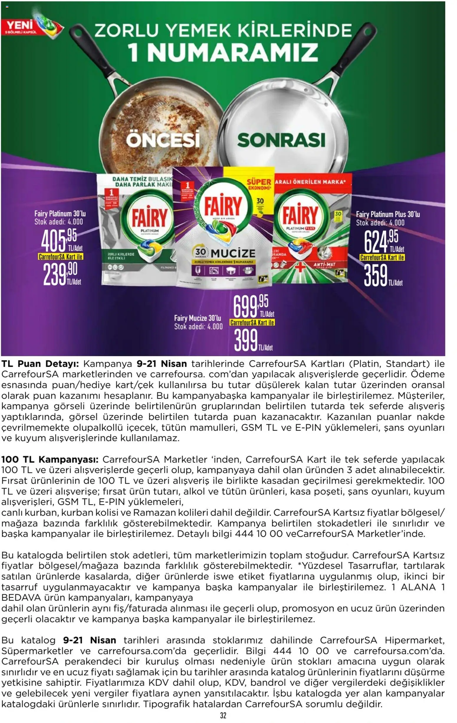CarrefourSA Katalog - 09.04.2026 tarihinden itibaren geçerlidir | Sayfa: 33 | Ürünler: Kasa