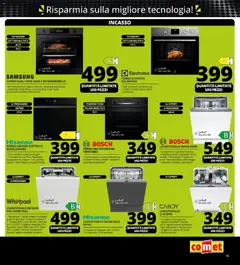 Anteprima del volantino Comet - Black Friday valido a partire dal 13.11.2025 | Pagina: 43 | Prodotti: Pavimento, Acqua, Forno, Forno elettrico