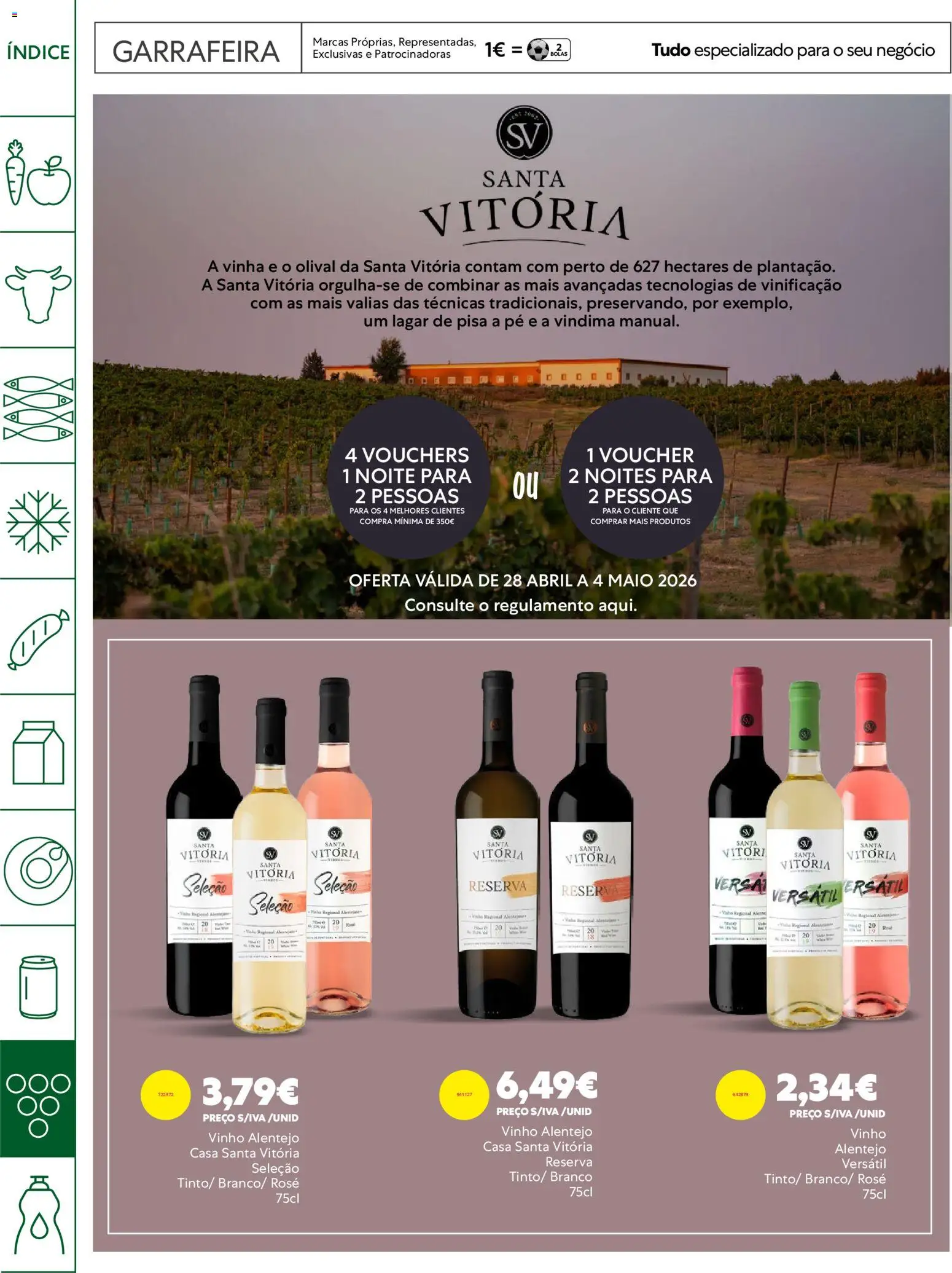 Recheio Horeca │ válido de 28.04.2026 | Página: 30 | Produtos: Vinho