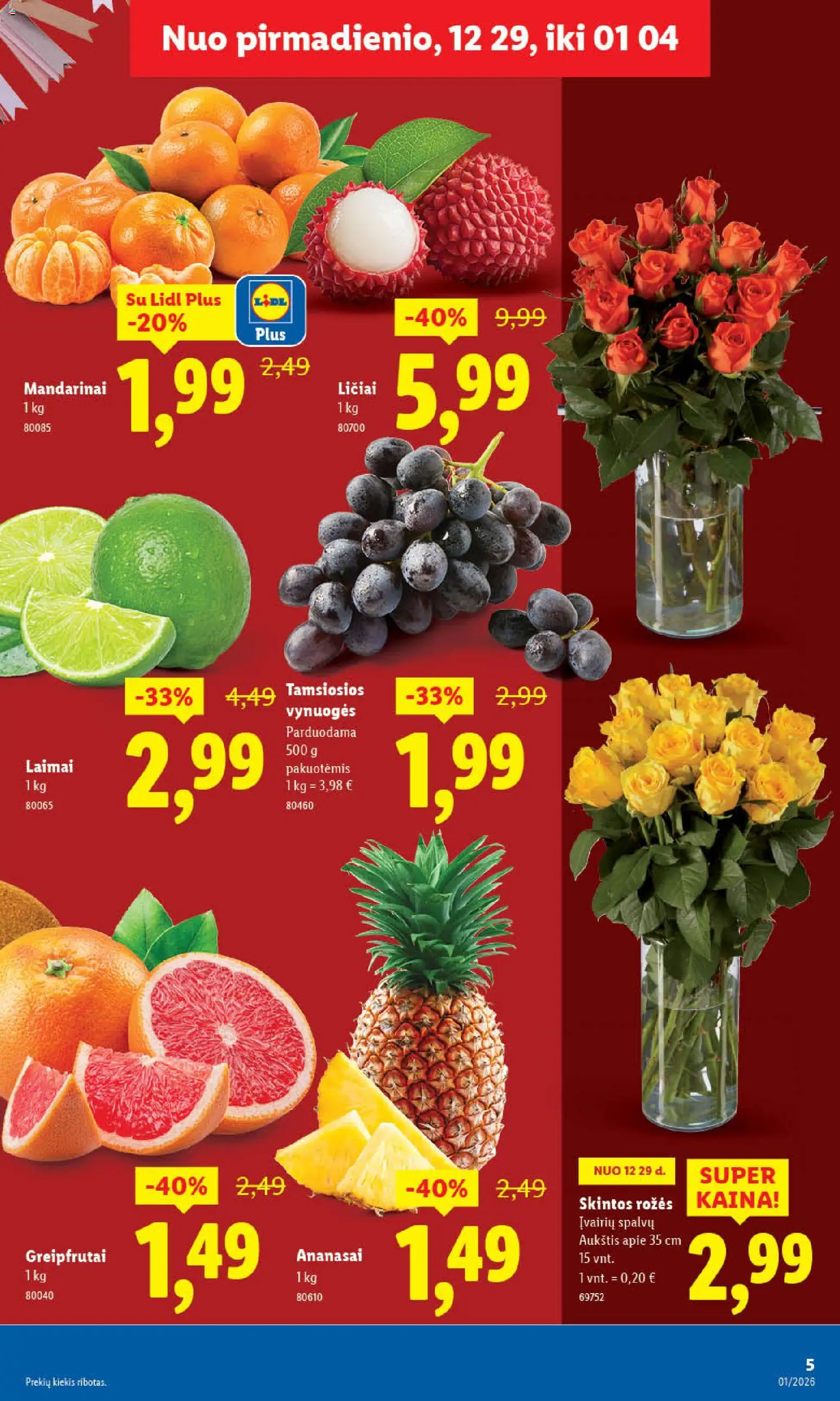 LIDL akcijos nuo 29.12.2025 | Puslapis: 5