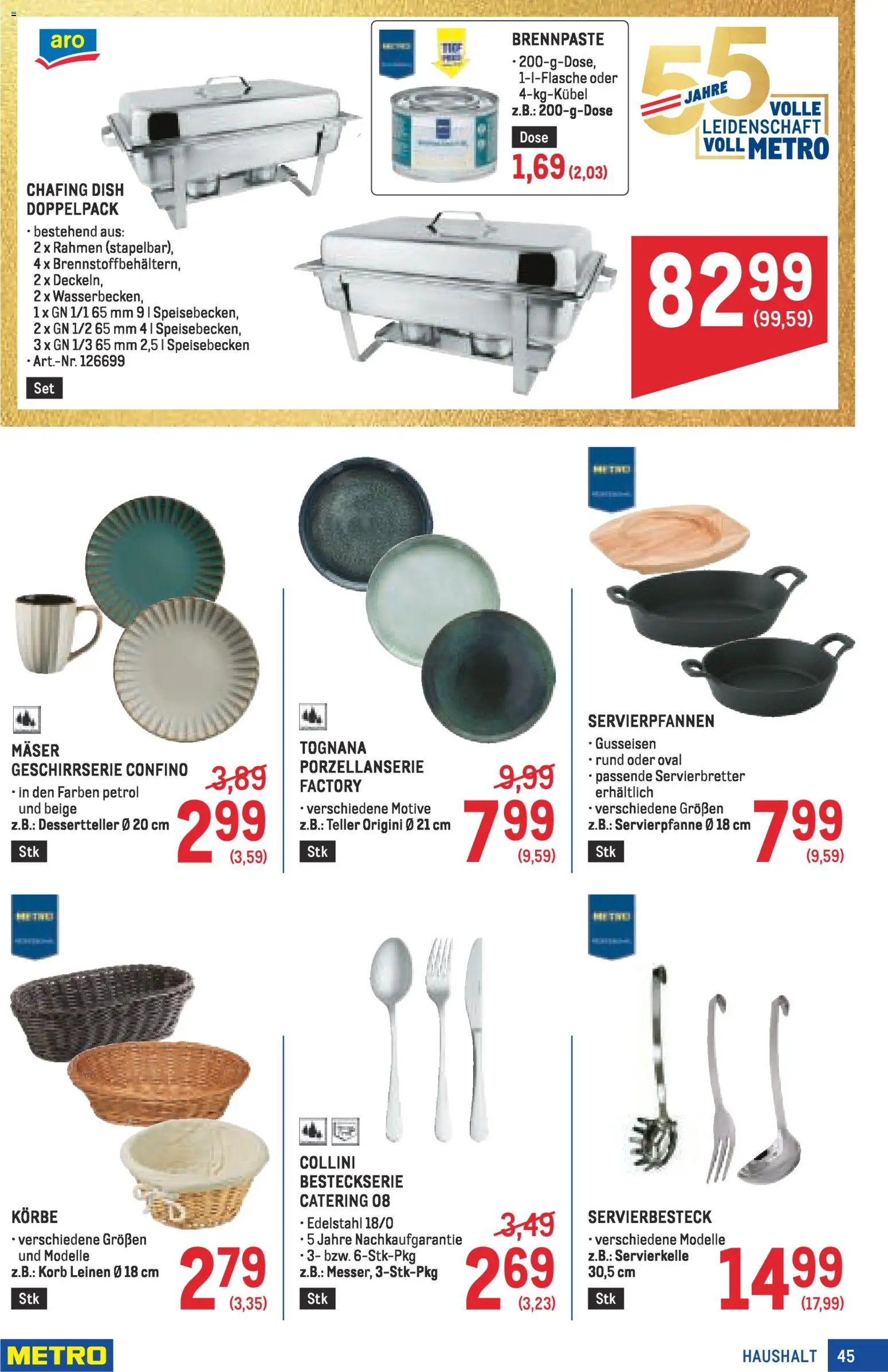 Metro angebote Profi gültig ab 05.03.2026 | Seite: 45