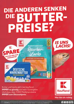 Kaufland DE - DE Folder Butter-Preise - Voorbeeld van een folder van Kaufland DE, geldig van 02.12.2025