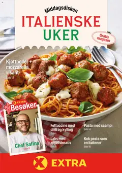 Forhåndsvisning av Coop Extra Italienske Uker gyldig fra 04.09.2025