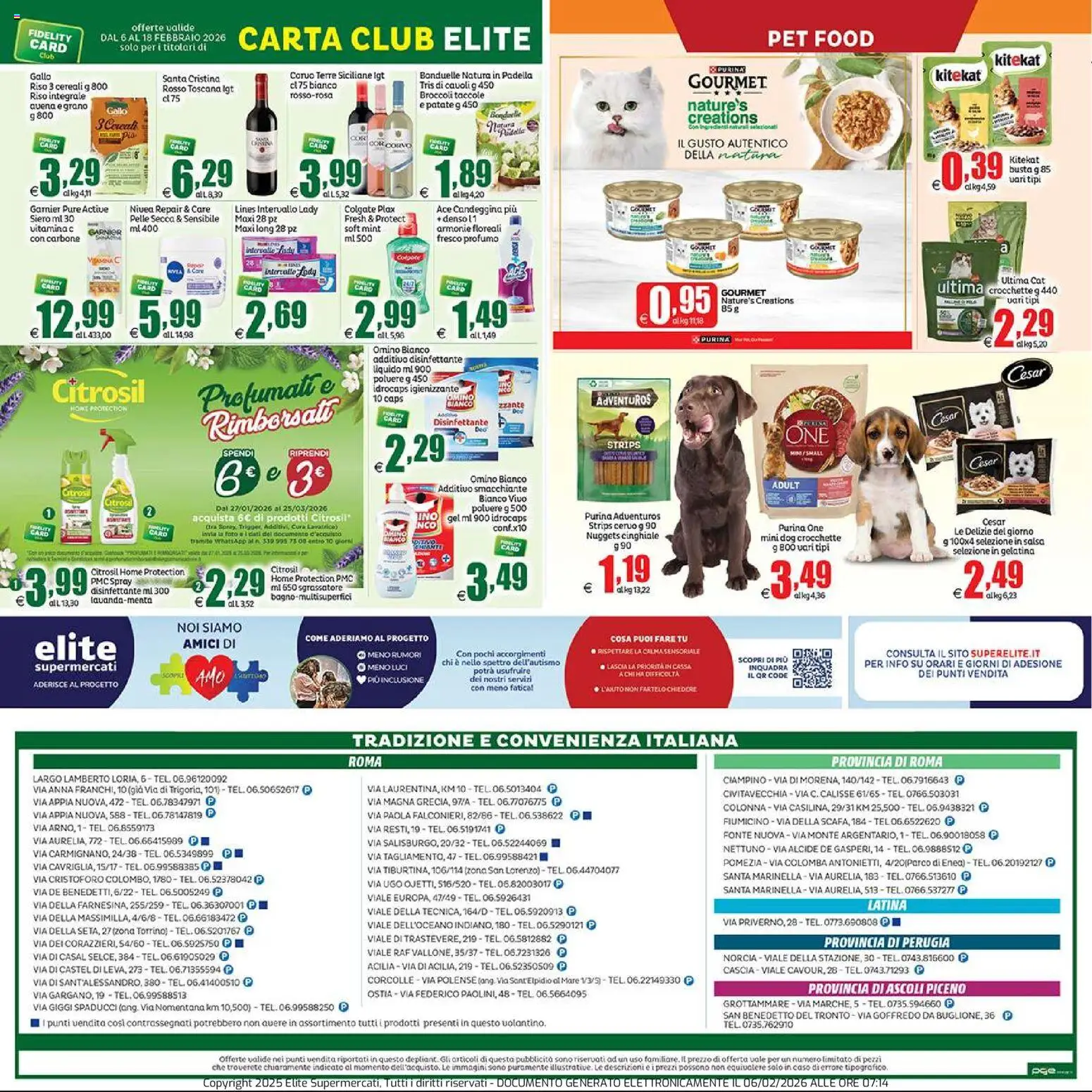 Volantino Elite Supermercati del 06.02.2026 | Pagina: 20