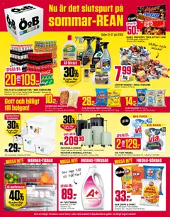ÖoB - erbjudanden - Förhandsvisning av reklamblad från butik ÖoB aktuell från 21.07.2025