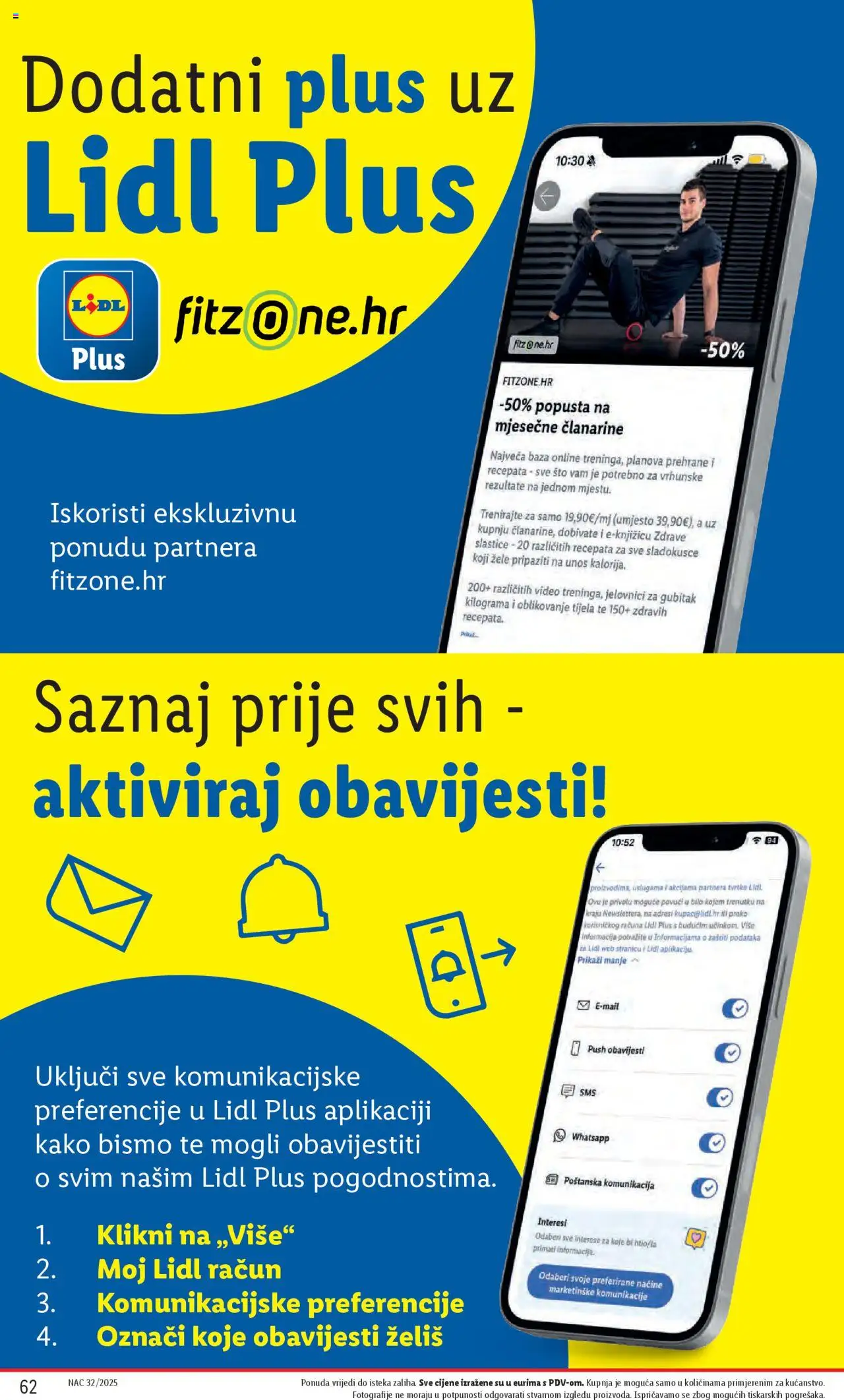Lidl katalog | vrijedi od 04.08.2025 | Stranica: 62 | Proizvodi: Video