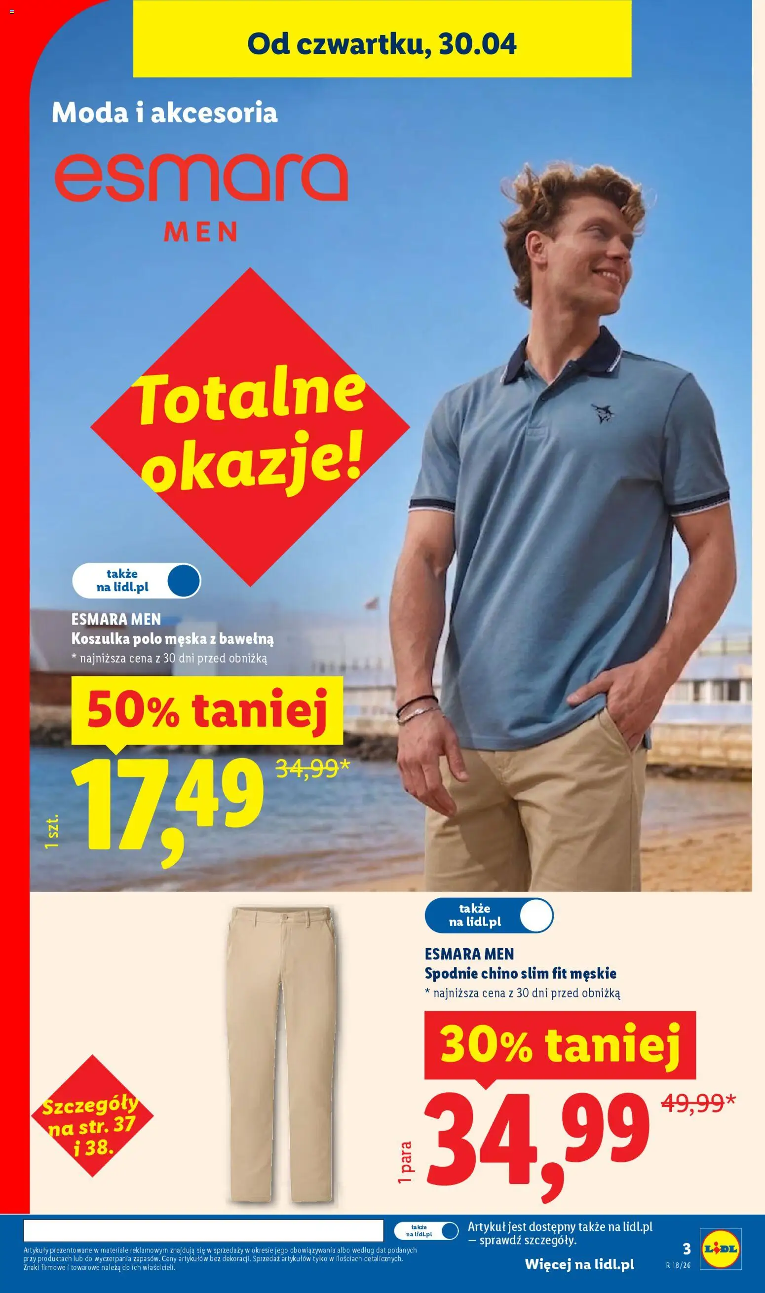 Lidl Katalog od 27.04.2026 | Strona: 3 | Produkty: Spodnie