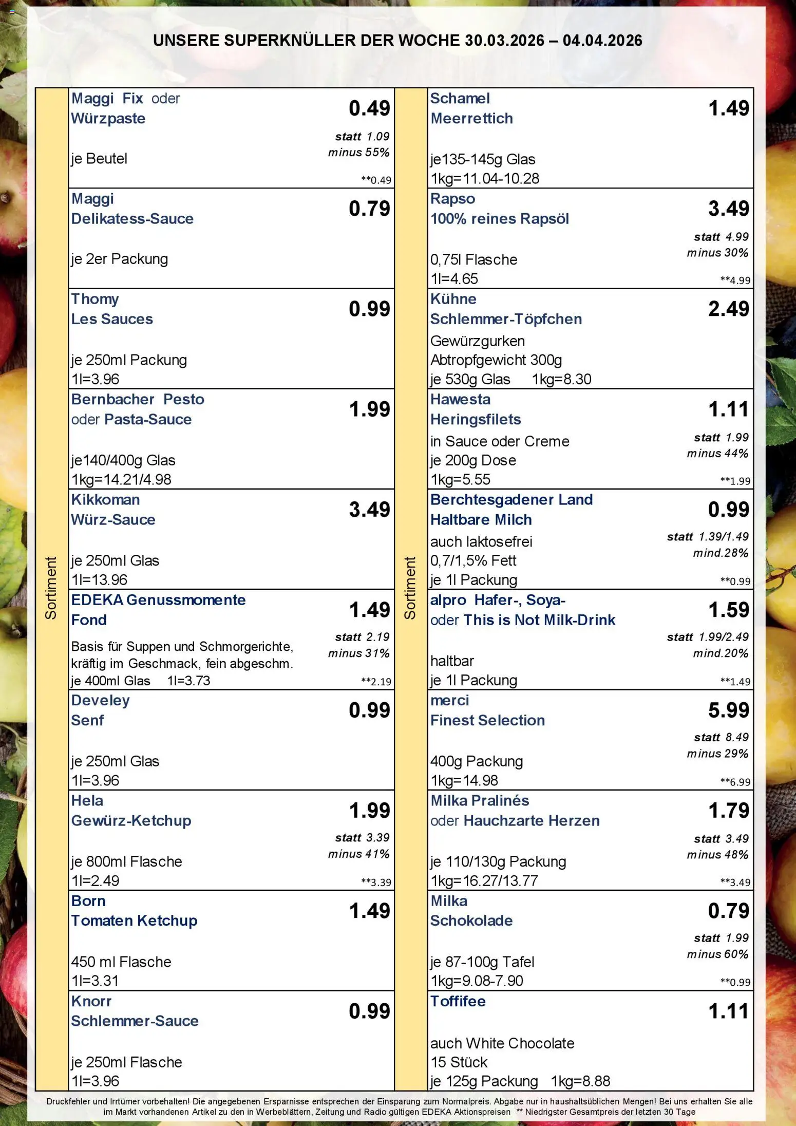 Simmel Bayern – gültig ab 30.03.2026 | Seite: 2 | Produkte: Alpro, Toffifee, Ketchup, Radio