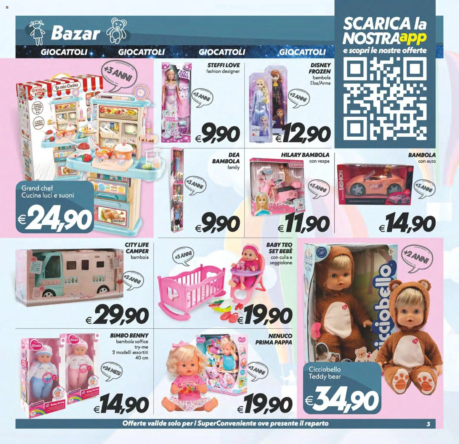 Volantino SuperConveniente del 24.10.2025 | Pagina: 28 | Prodotti: Culla