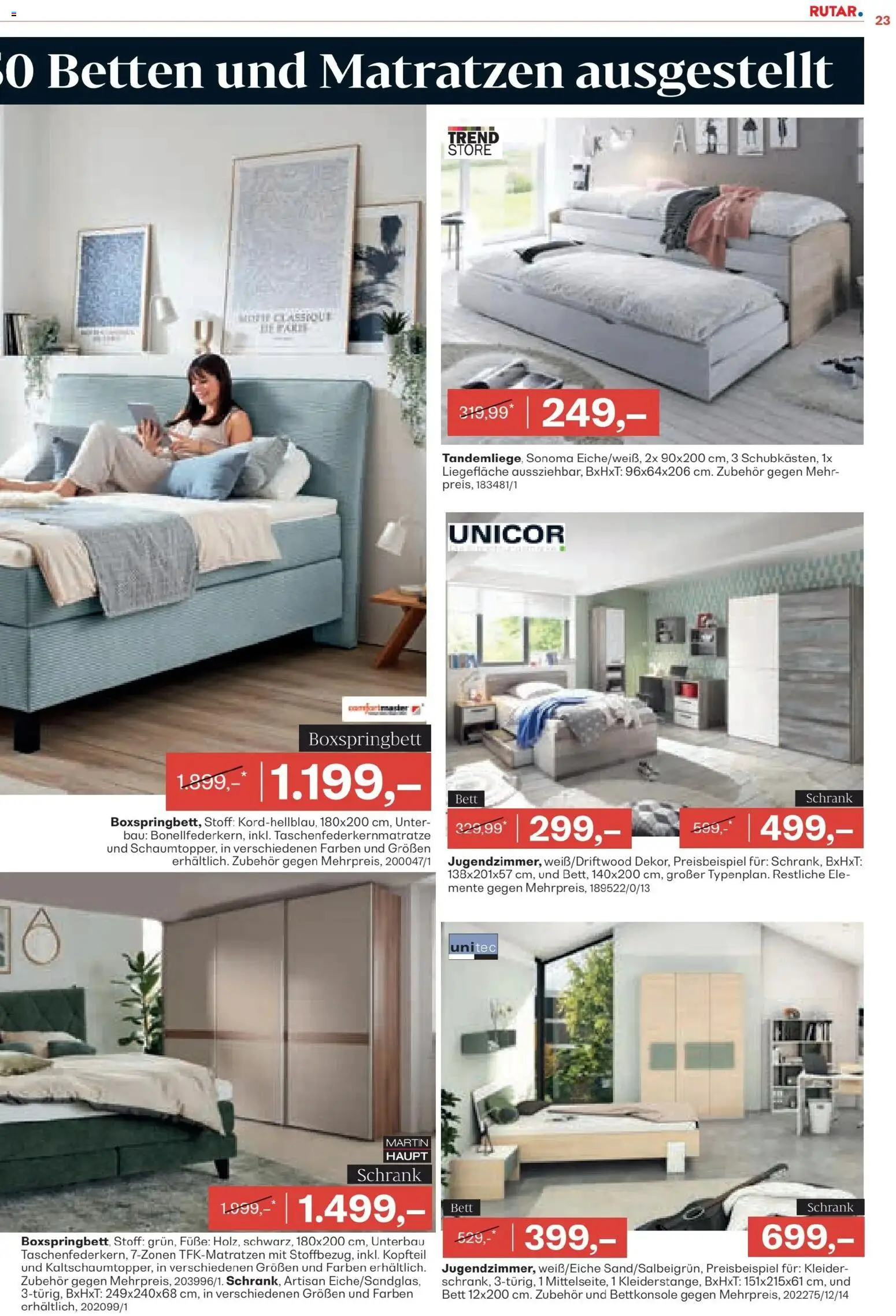 Novi Rutar katalog ponudbe – veljaven od 21.10.2025 | Stran: 23