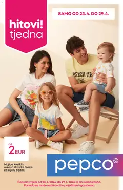 Pepco Katalog - Pregled kataloga iz trgovine Pepco, vrijedi od 23.04.2026