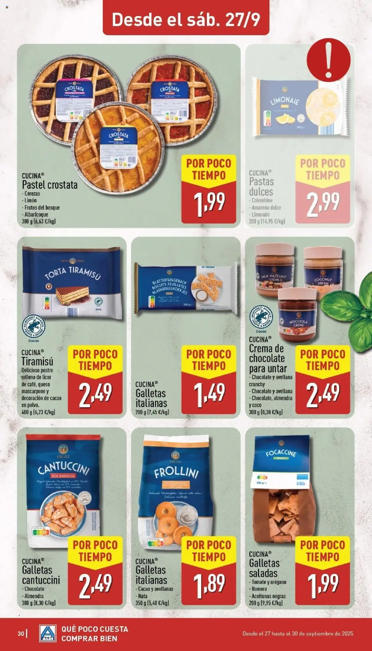 Aldi folleto Península │ válido desde el 22.09.2025 | Página: 30