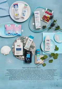 sebamed Meersalz Dusche, FRISCHEGEFÜHL Seifenfreie Pflegeformel mit 3% Totes Meersalz - ideal für trockene und empfindliche Haut: sebamed Meersalz Dusche, 400 ml ab 01.01.2026 gültig | Seite: 25