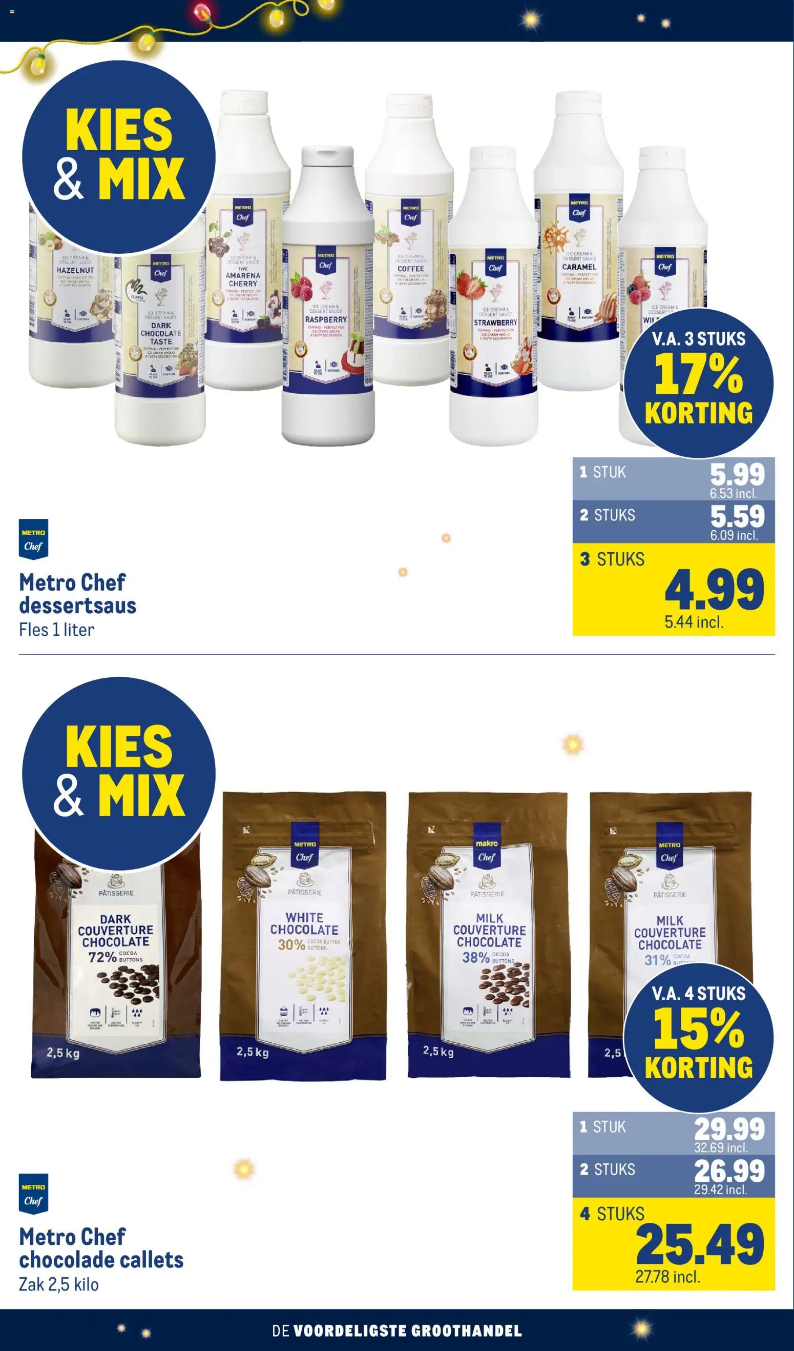 {H1} | Pagina: 66 | Producten: Chocolade, Fles, Zak