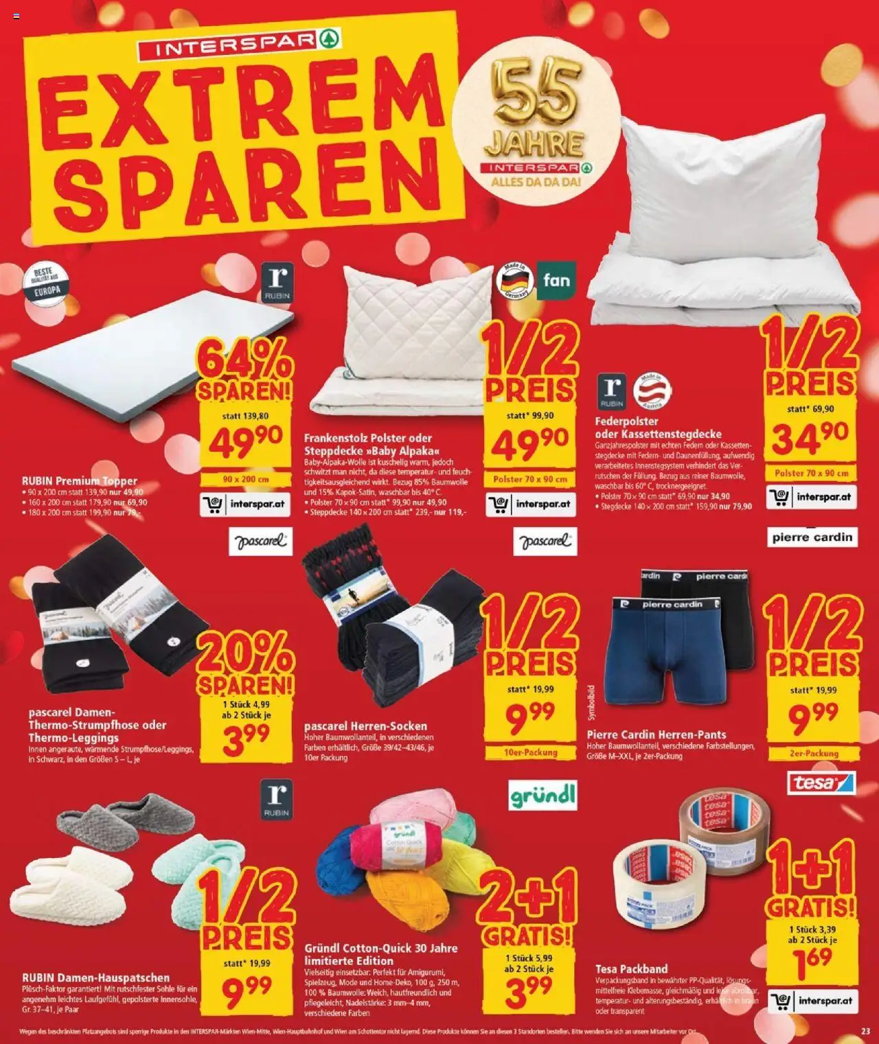 Interspar Flugblatt - Burgenland gültig ab 23.10.2025 | Seite: 23